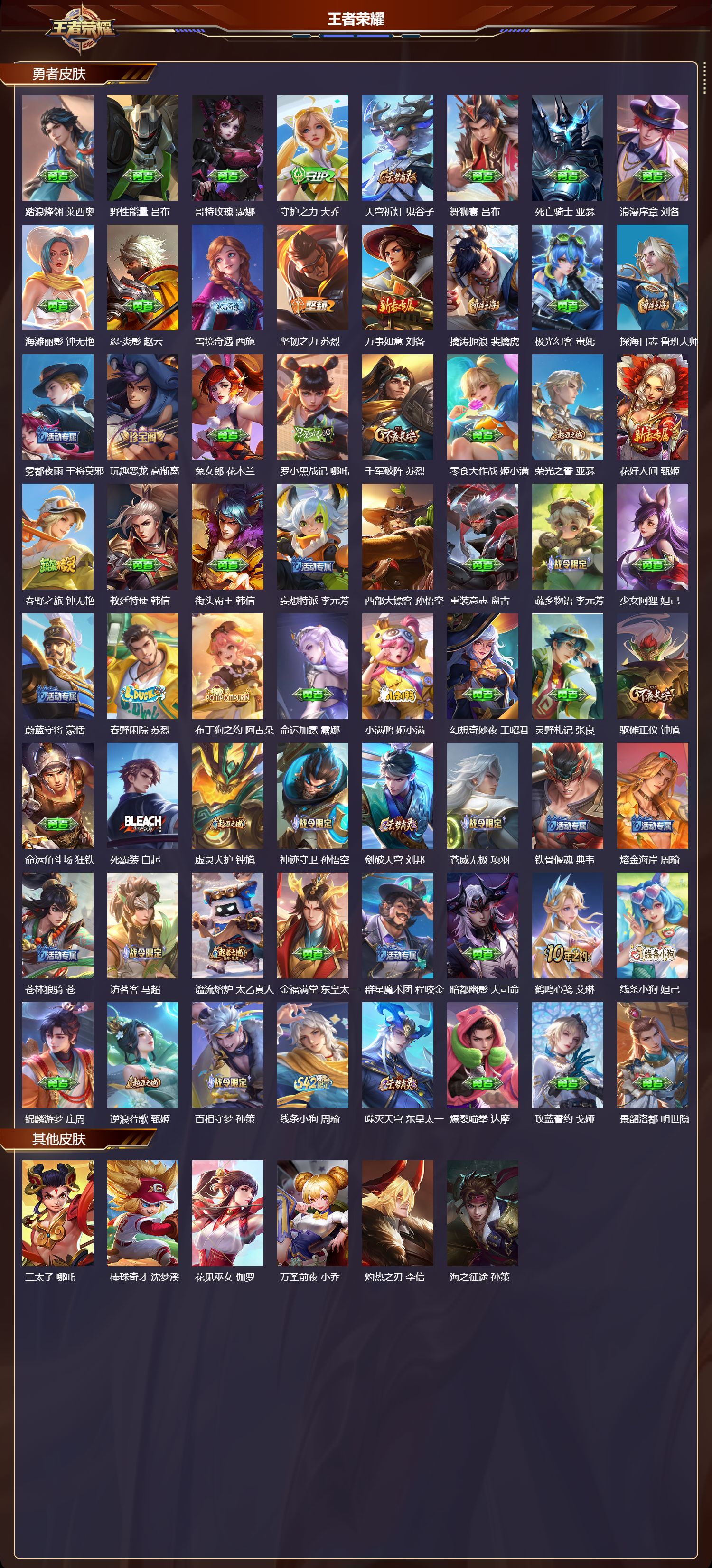 WZMK4302091王者荣耀账号详情图2 WZMK4302091王者荣耀账号详情图2