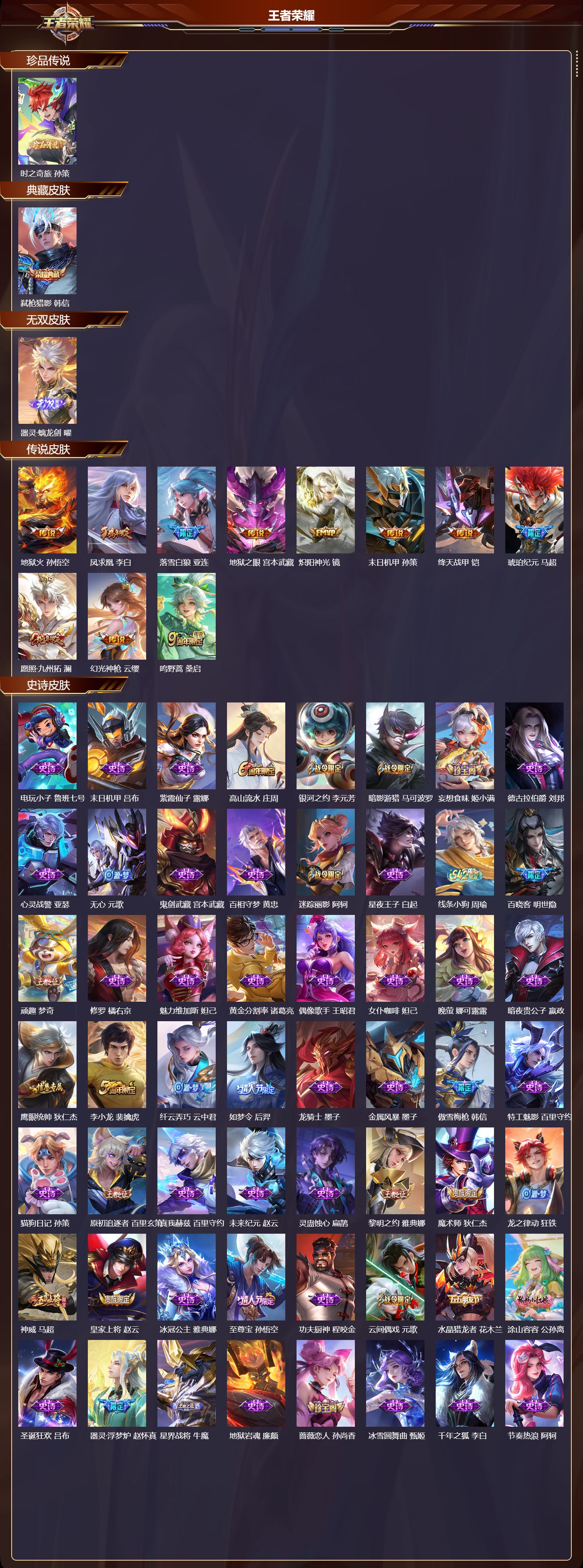 WZCMW4322108王者荣耀账号详情图5