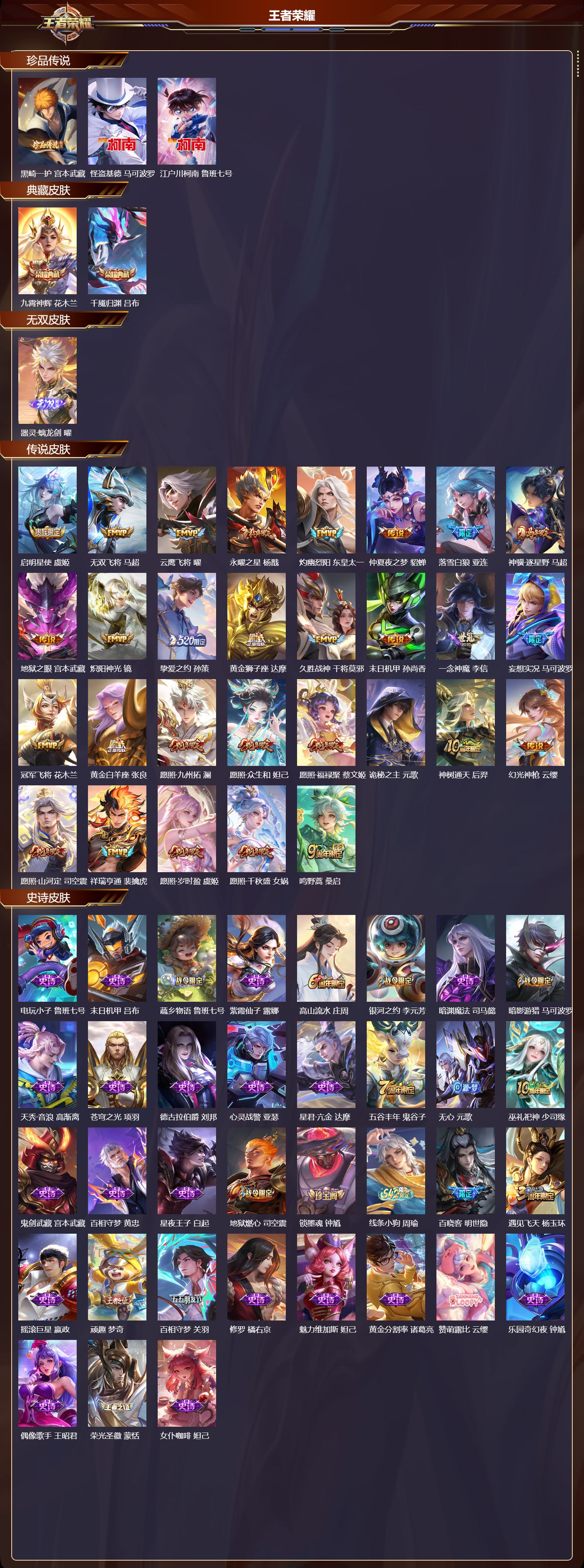 WZCMW4322104王者荣耀账号详情图5