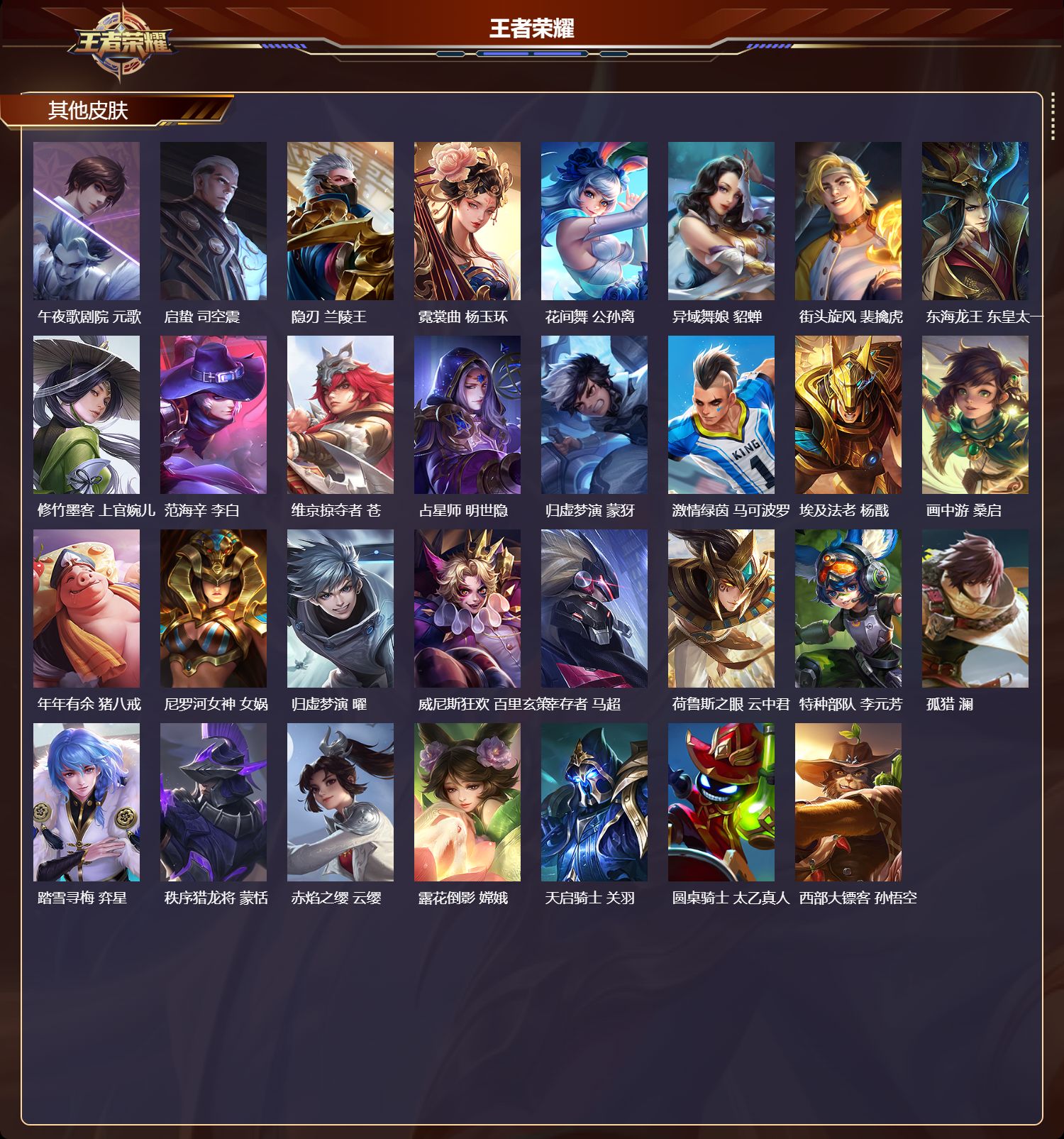 WZQM4304202王者荣耀账号详情图5