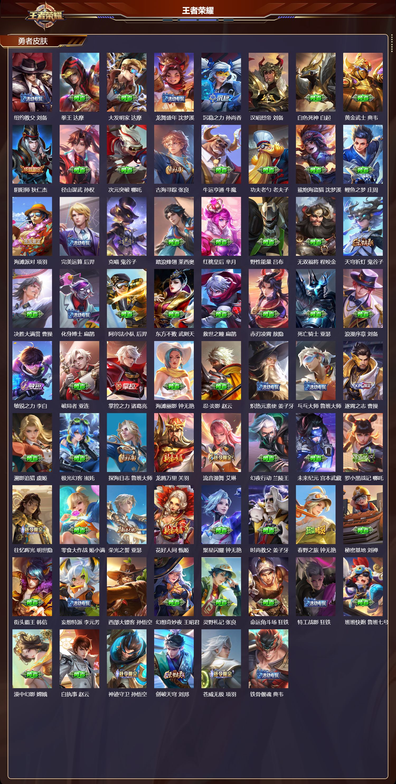 WZCMW4322247王者荣耀账号详情图8