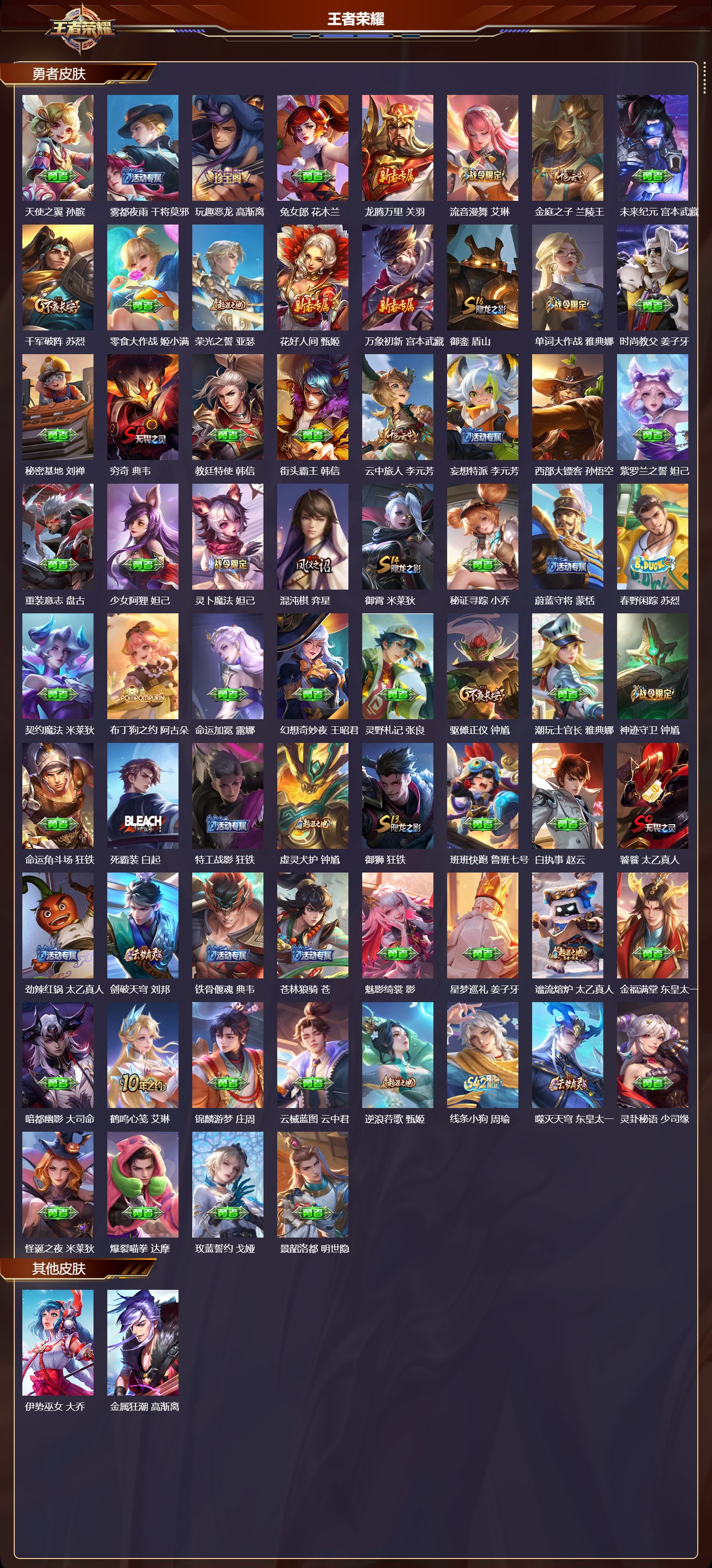 WZQM4304551王者荣耀账号详情图5