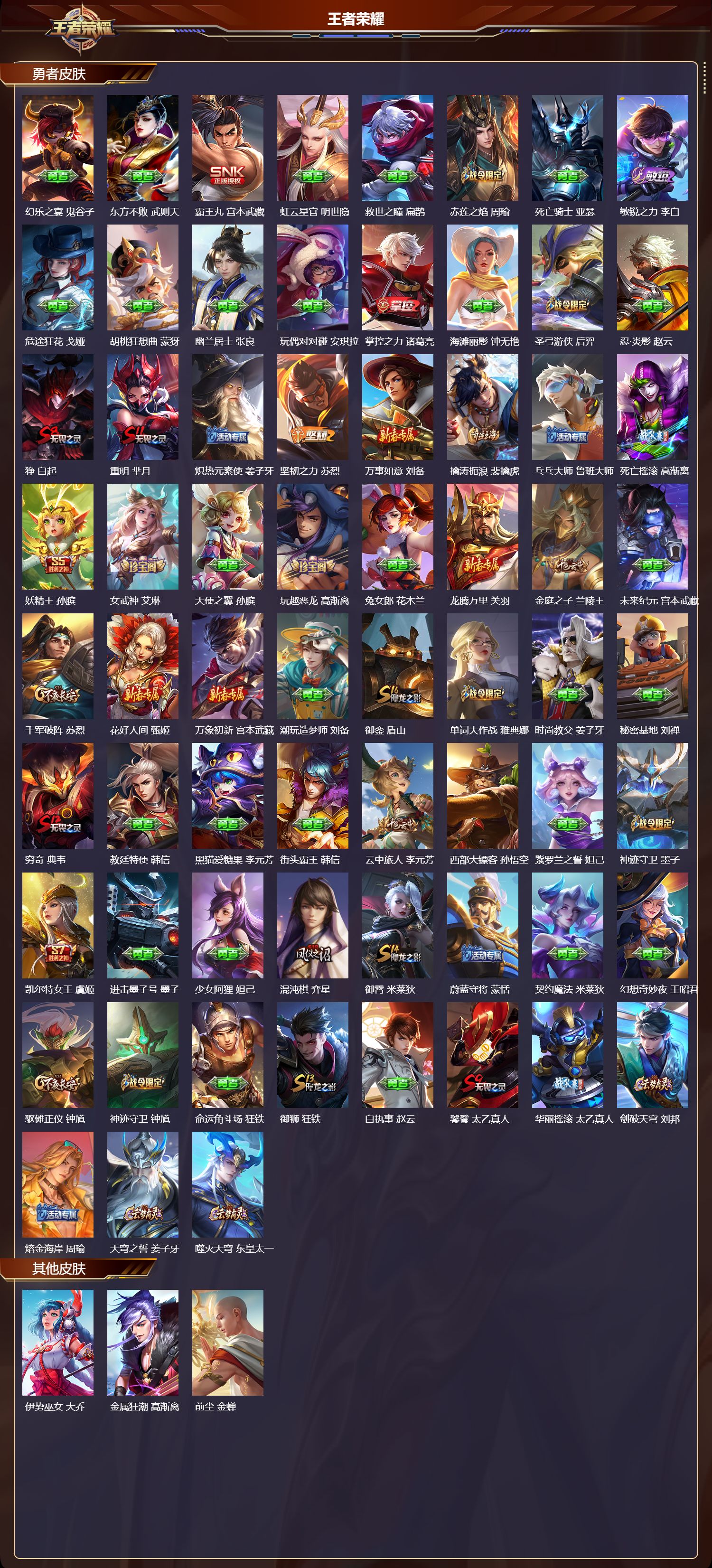 WZQM4304275王者荣耀账号详情图5