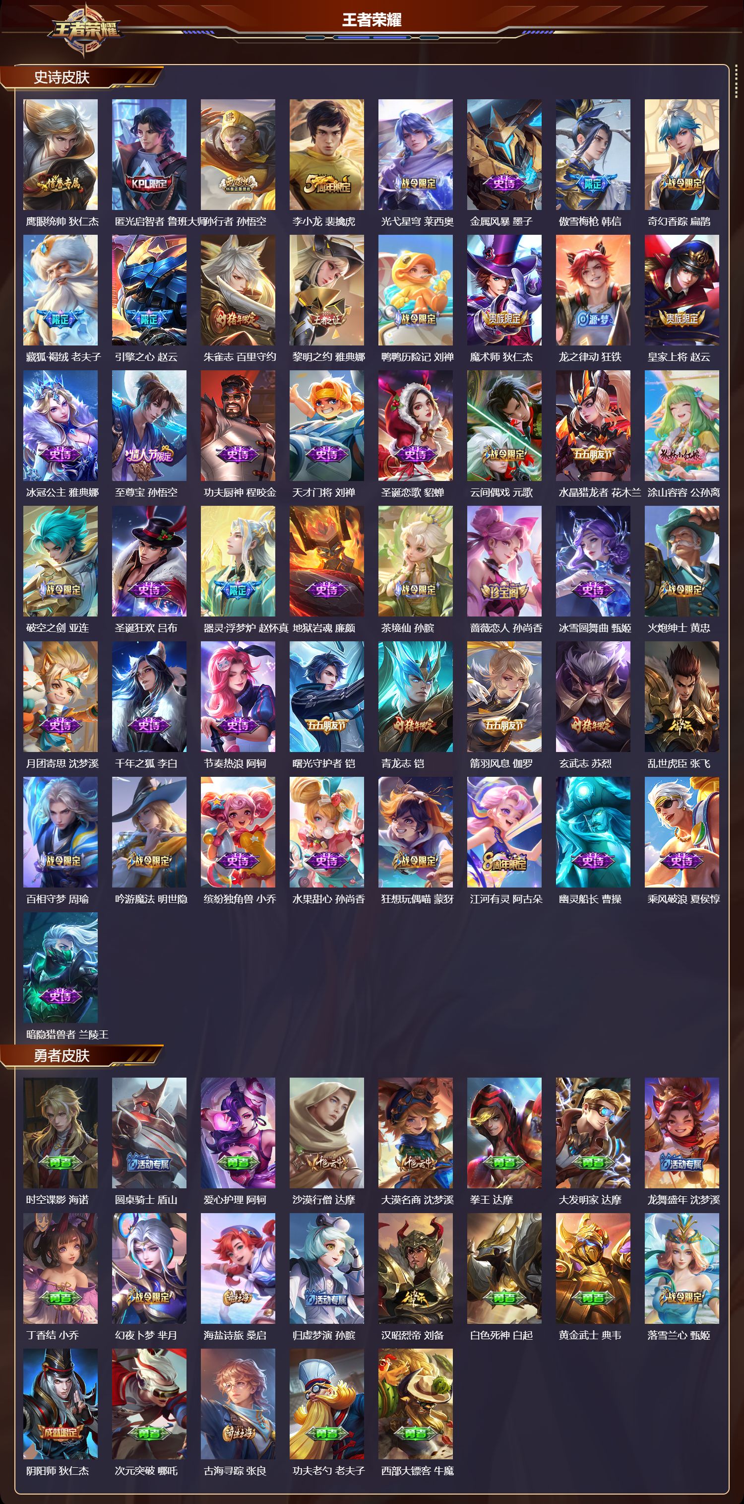 WZMK4302785王者荣耀账号详情图2 WZMK4302785王者荣耀账号详情图2