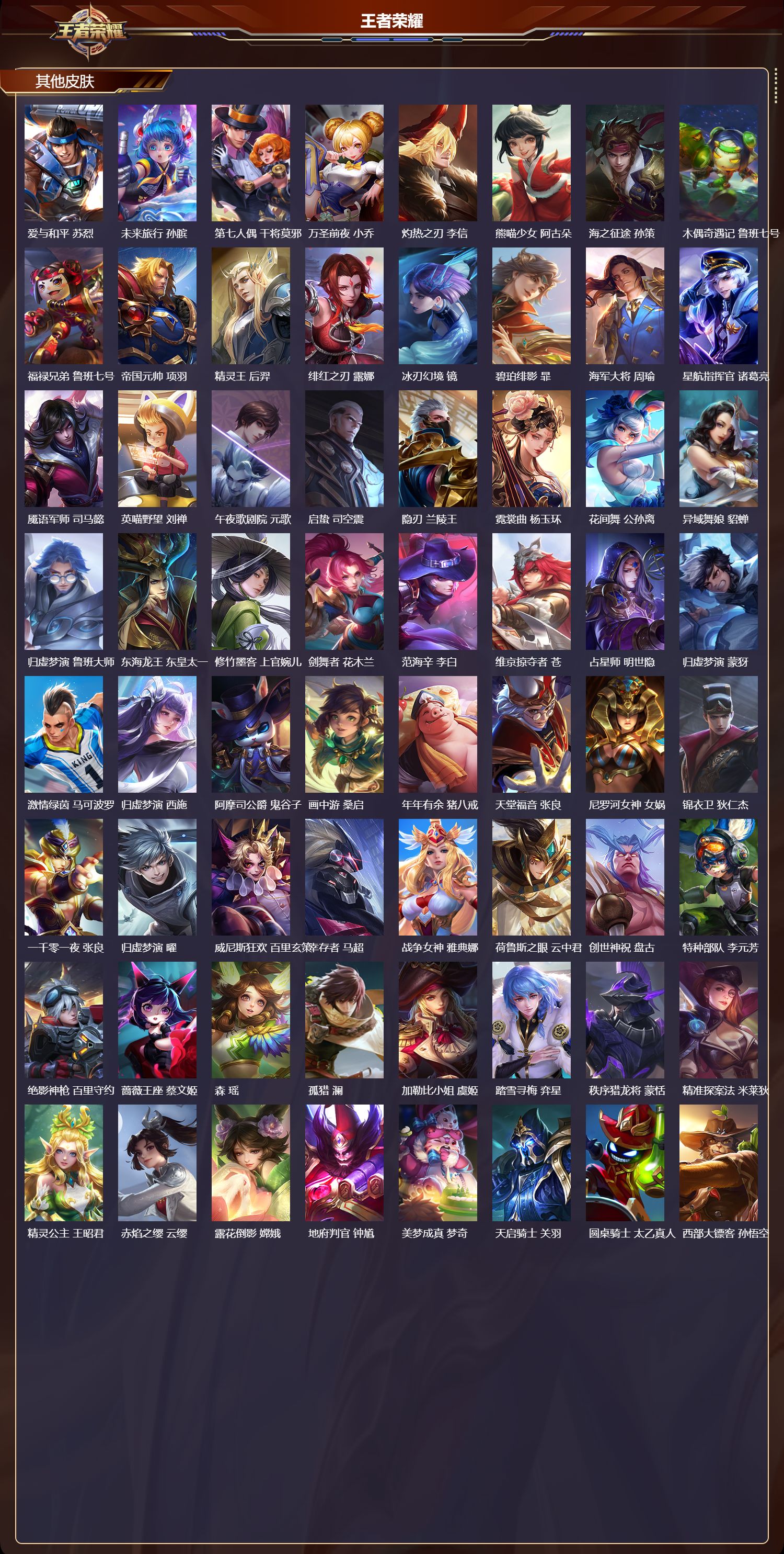 WZQM4304875王者荣耀账号详情图6