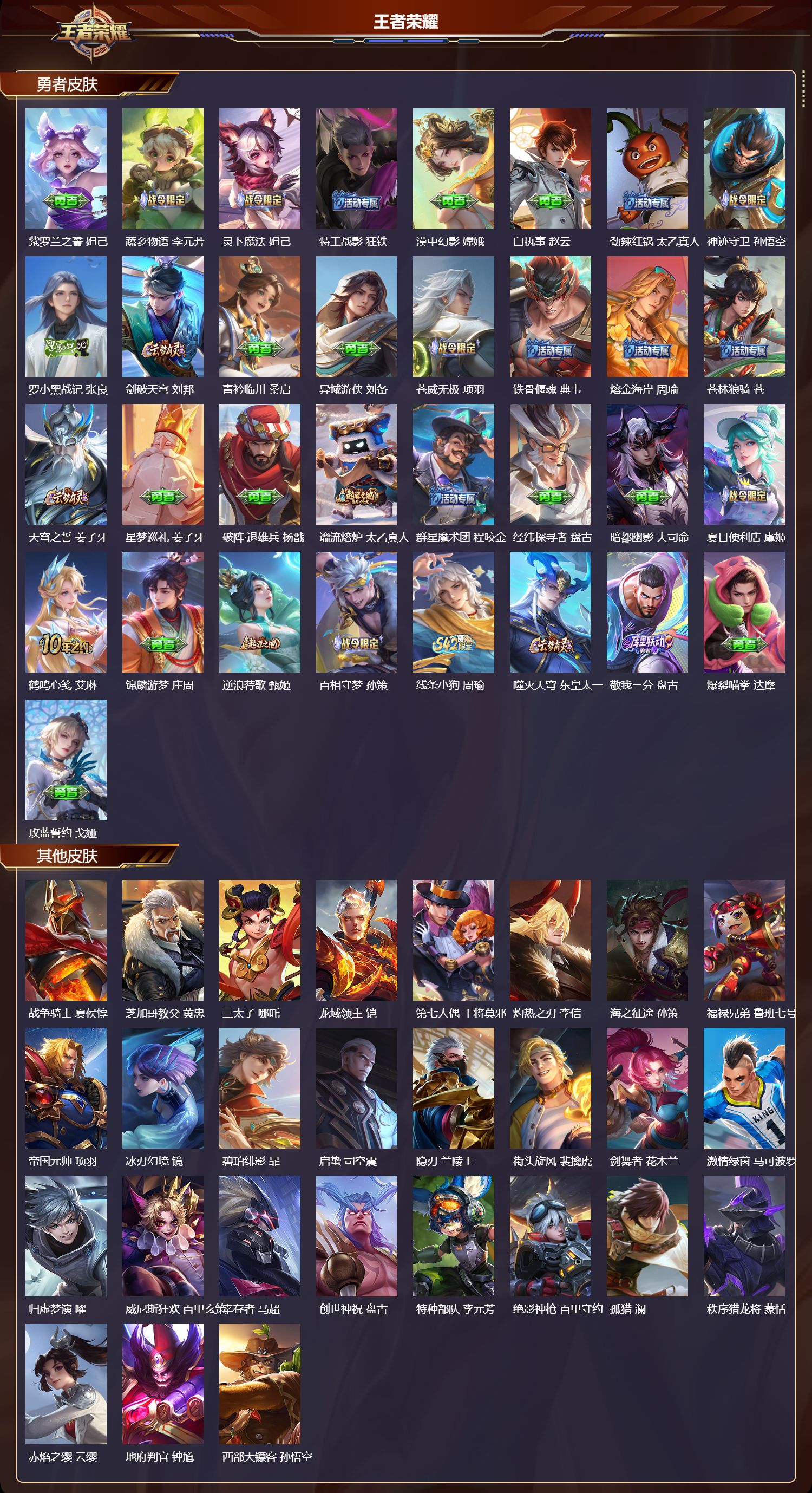 WZQM4304094王者荣耀账号详情图4