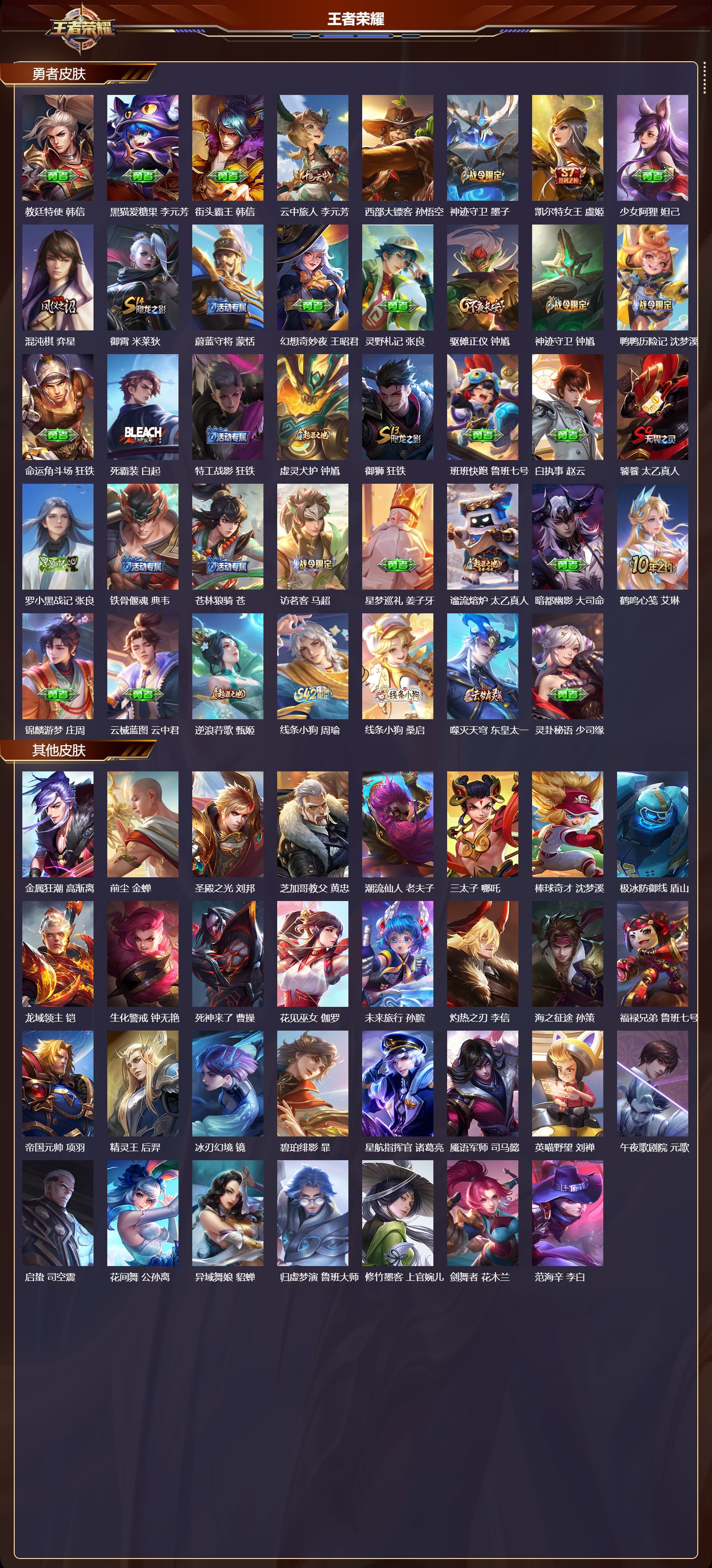 WZQM4303527王者荣耀账号详情图5