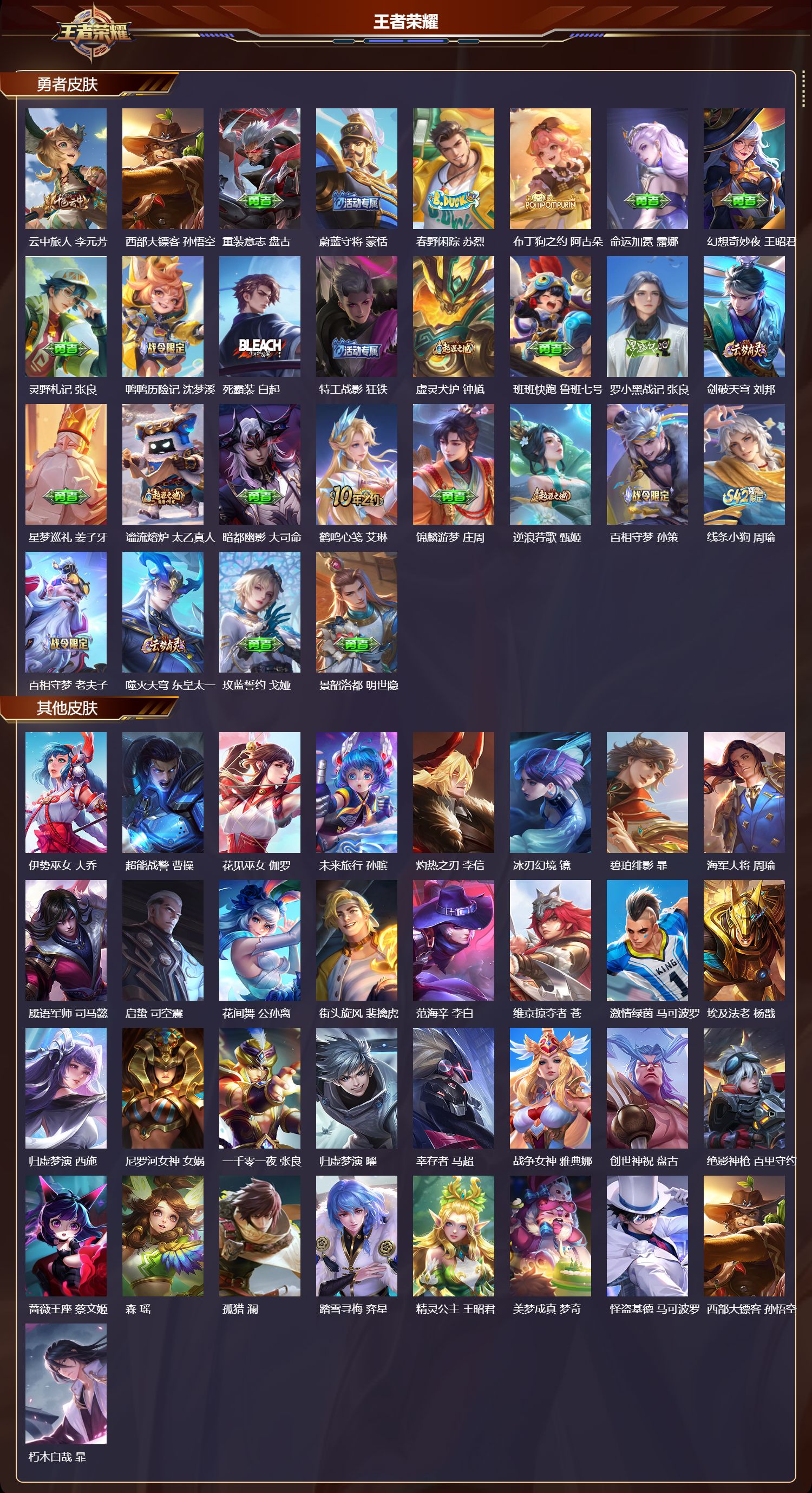 WZQM4304203王者荣耀账号详情图4