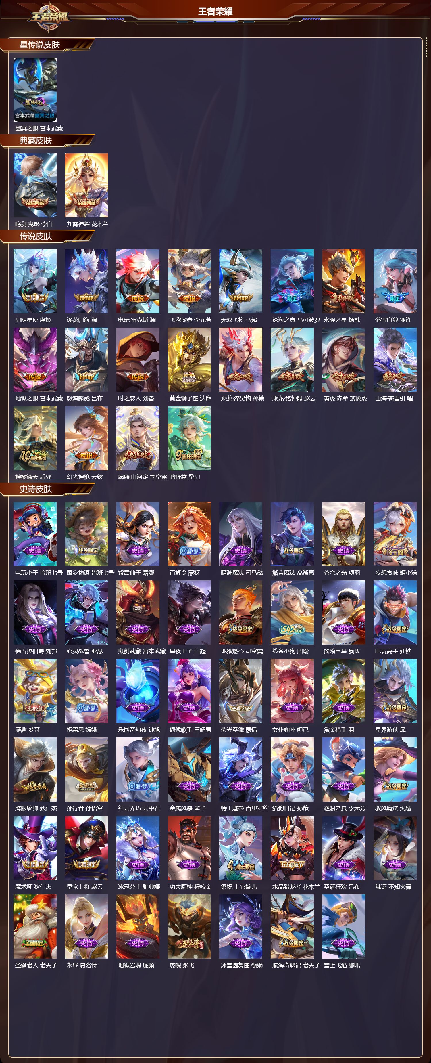 WZMK4302658王者荣耀账号详情图1 WZMK4302658王者荣耀账号详情图1