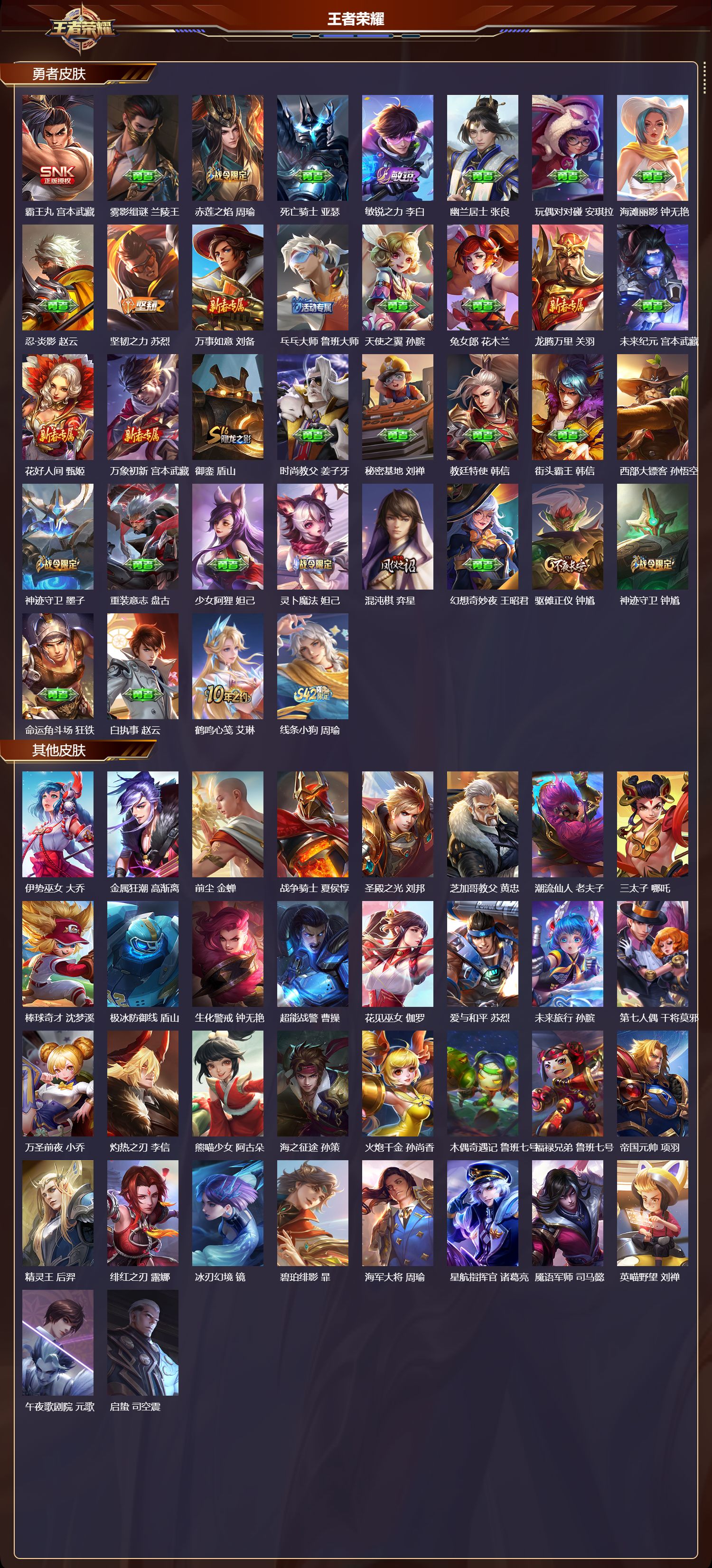 WZQM4304613王者荣耀账号详情图4