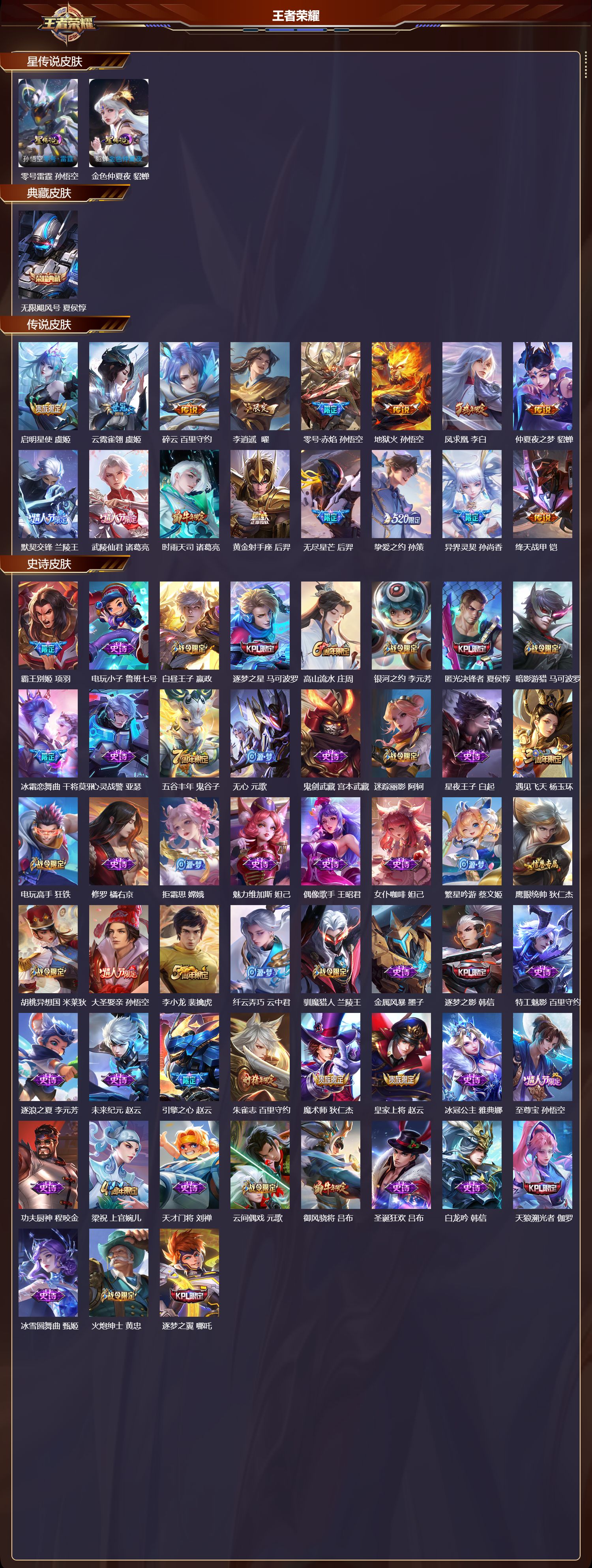 WZQM4303800王者荣耀账号详情图2