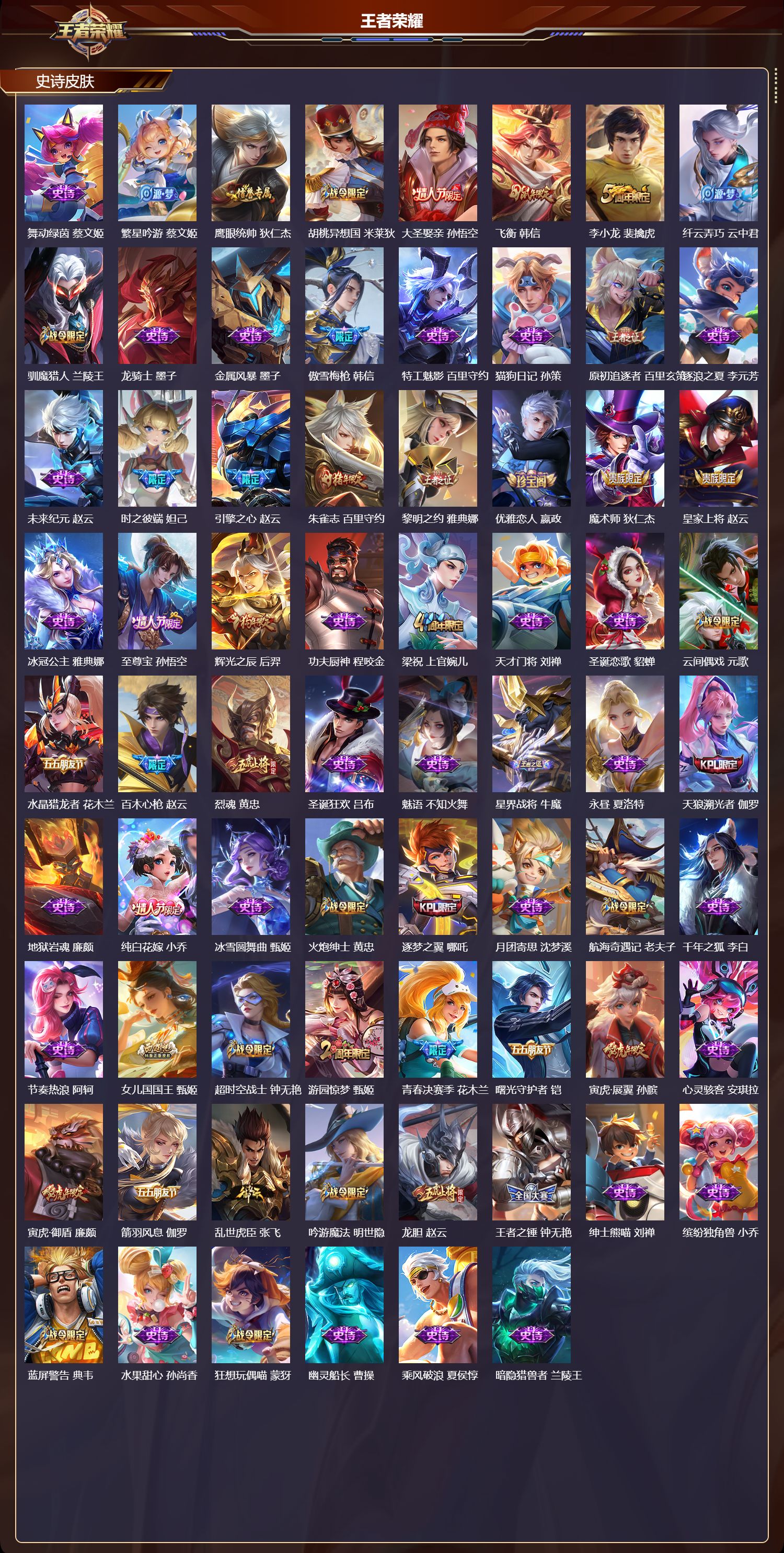 WZQM4302378王者荣耀账号详情图3