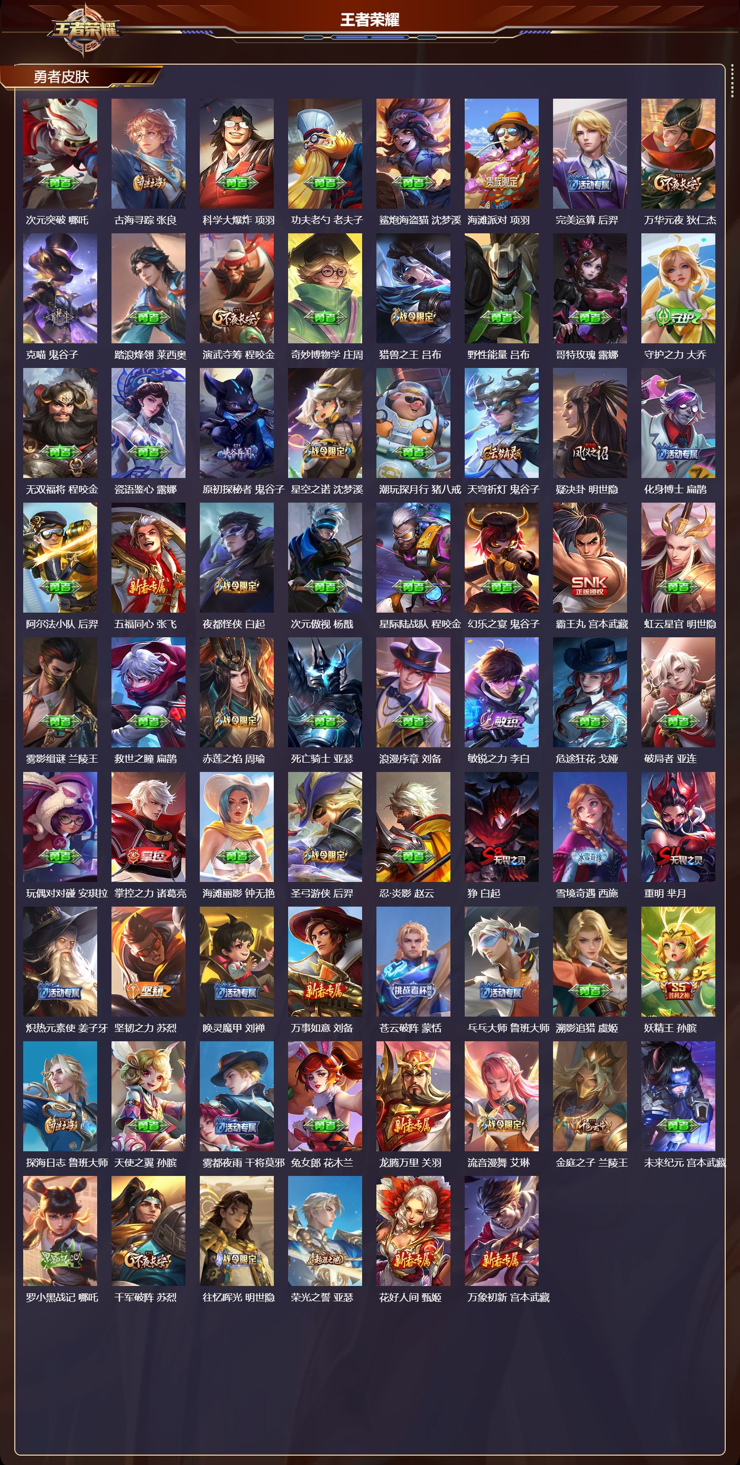 WZQM4304252王者荣耀账号详情图4