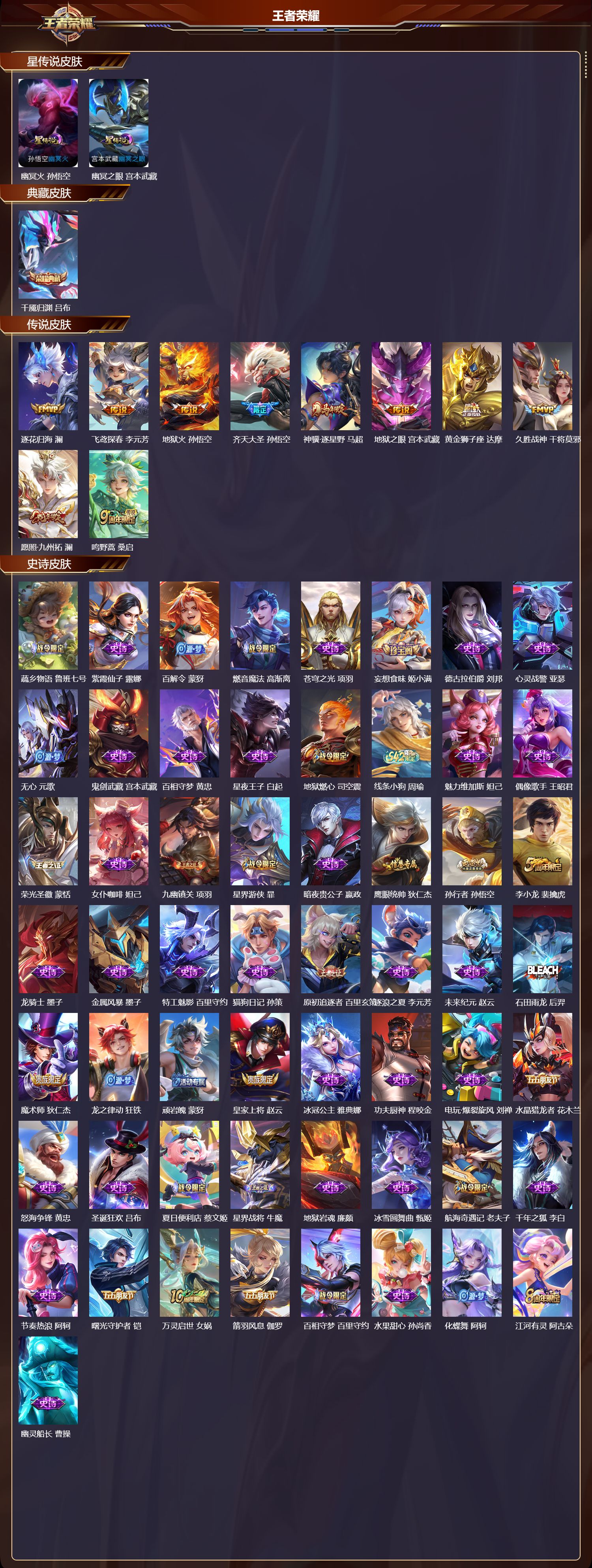 WZQM4304461王者荣耀账号详情图2