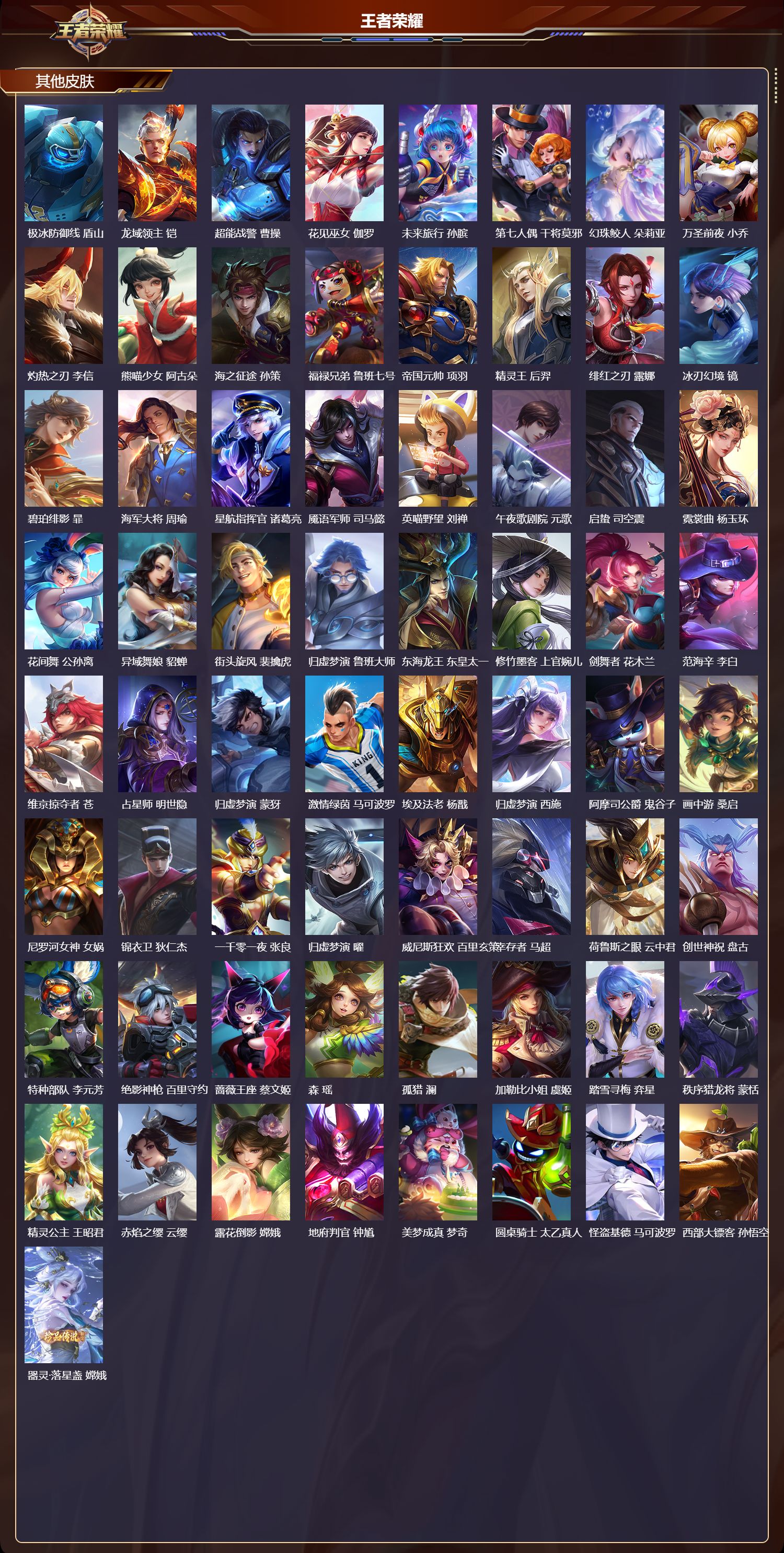 WZMK4302619王者荣耀账号详情图6