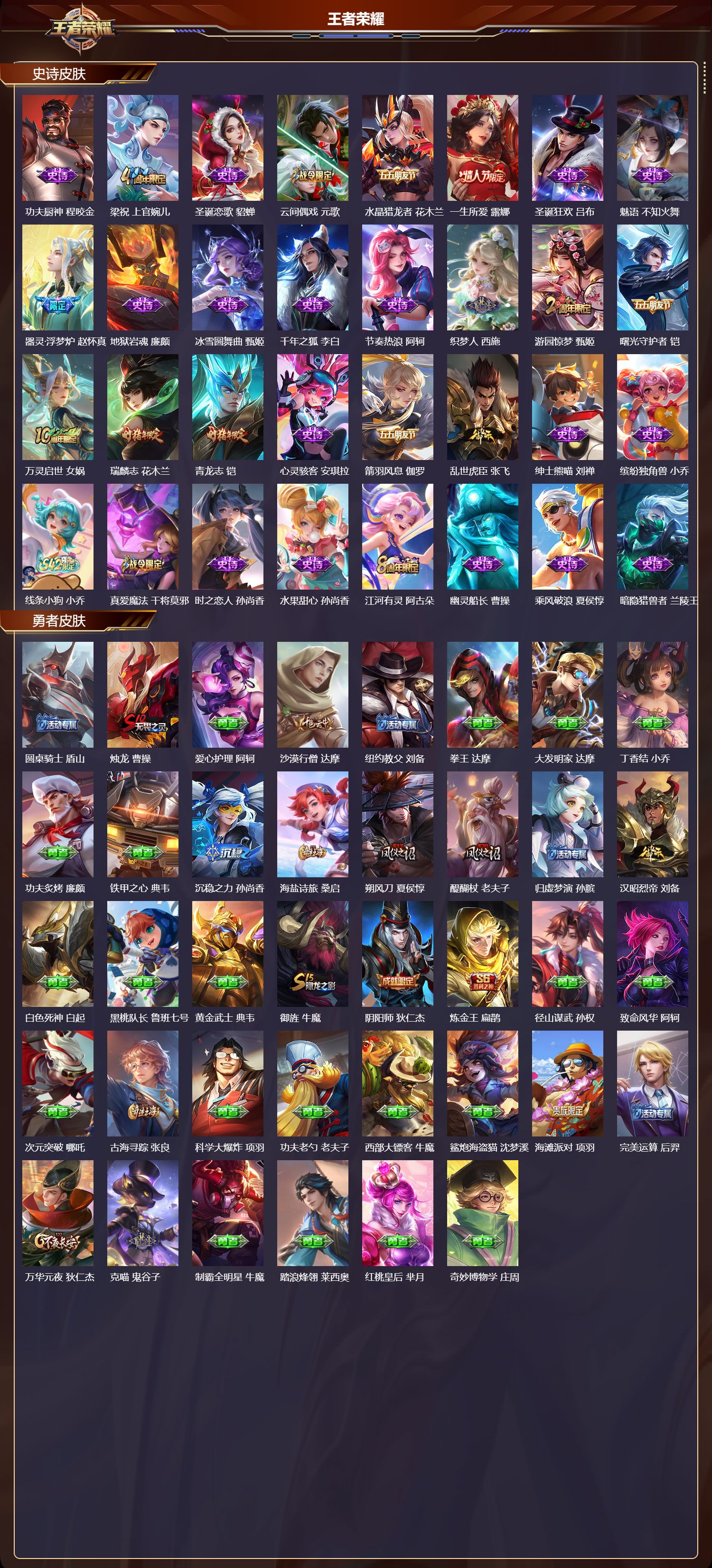 WZMK4301925王者荣耀账号详情图2