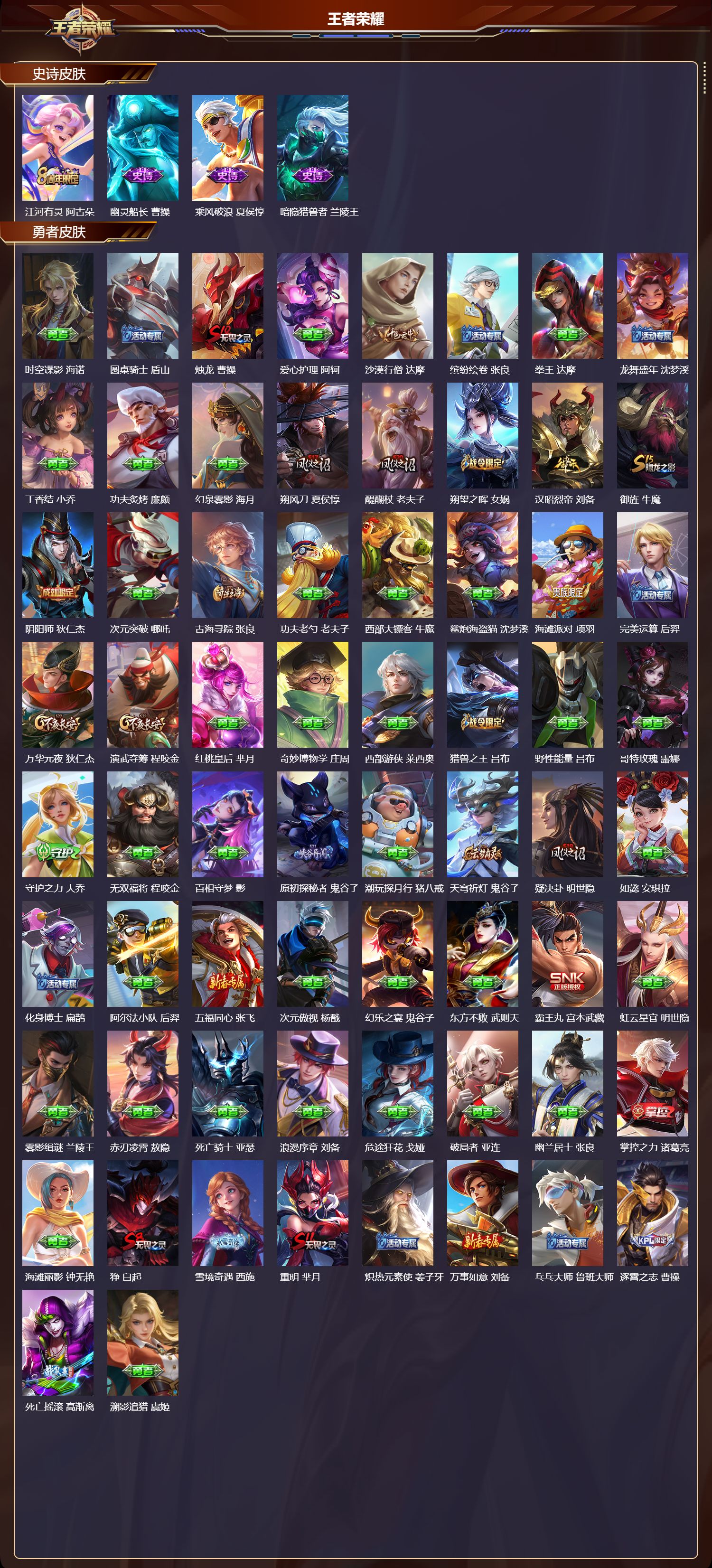 WZMK4302923王者荣耀账号详情图2 WZMK4302923王者荣耀账号详情图2