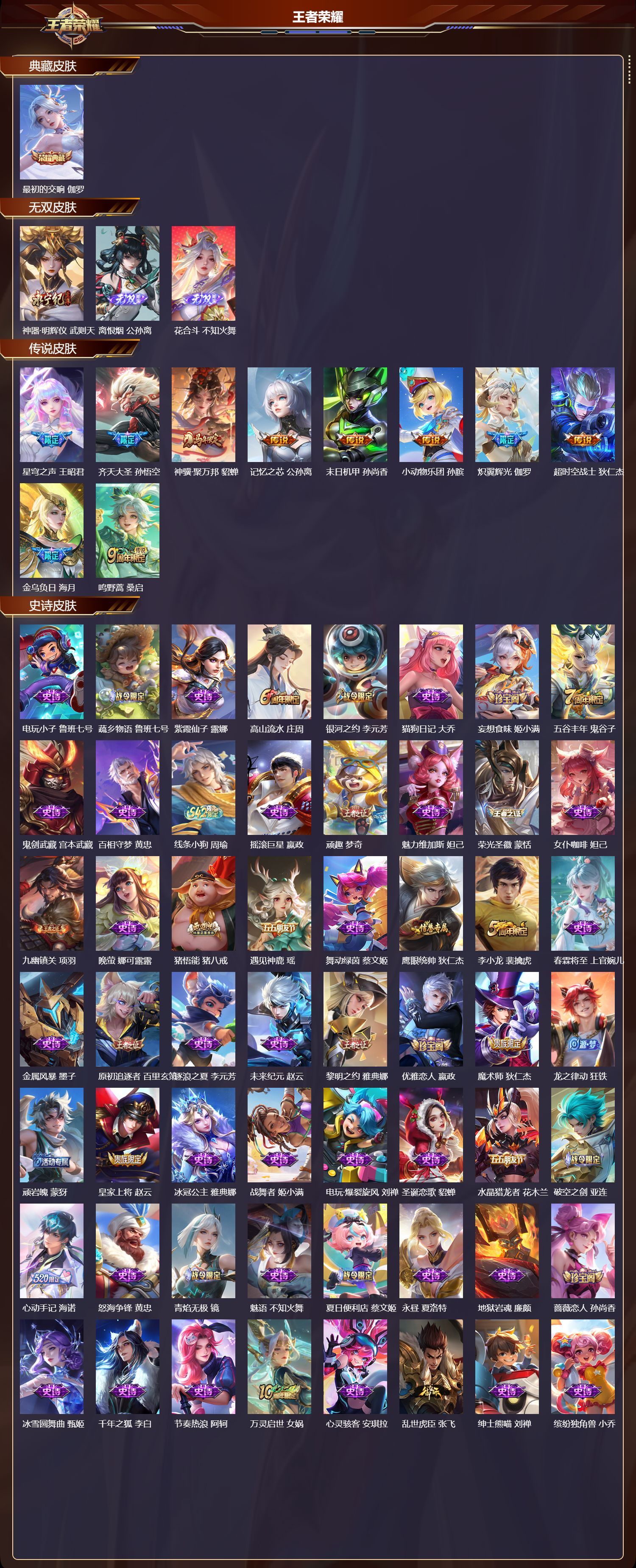 WZCMW4322095王者荣耀账号详情图7