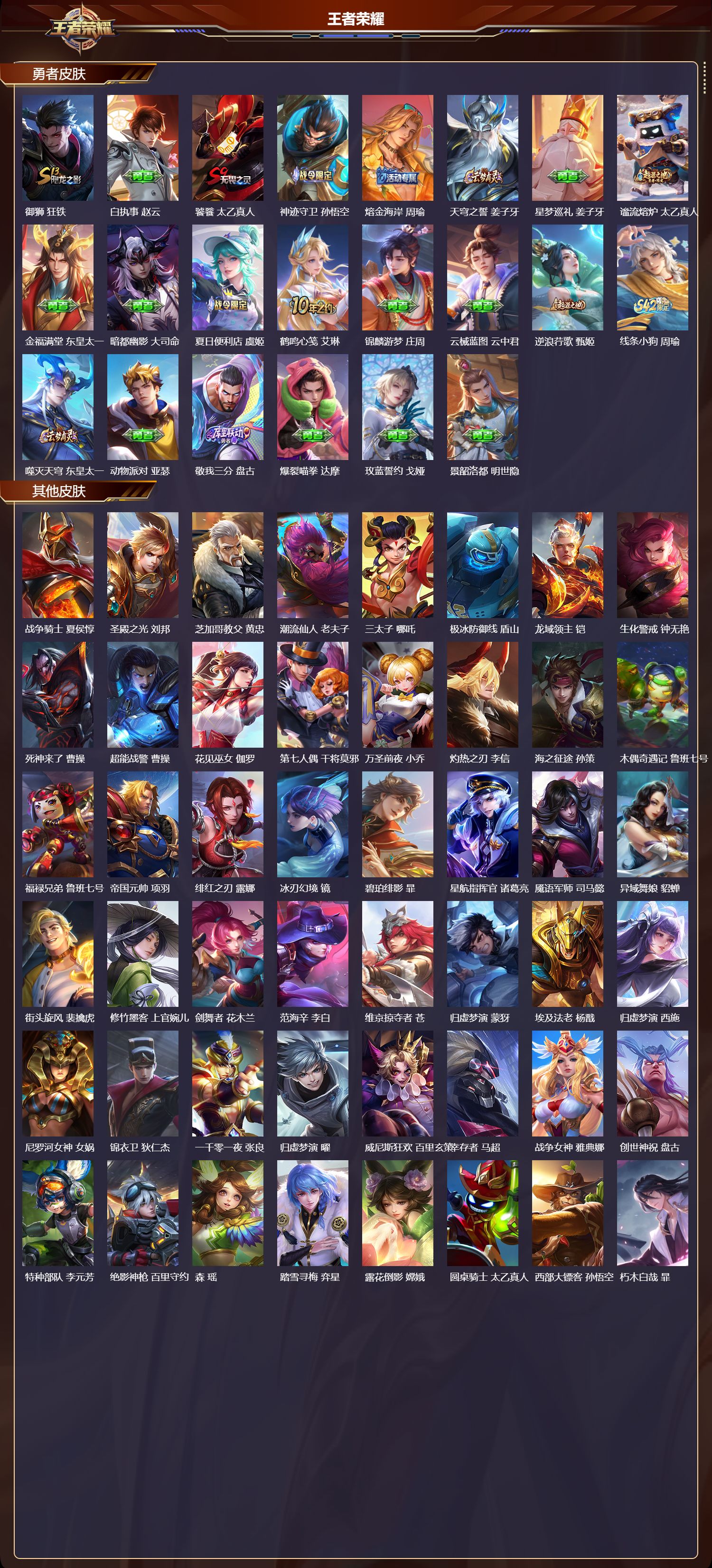 WZQM4303976王者荣耀账号详情图5