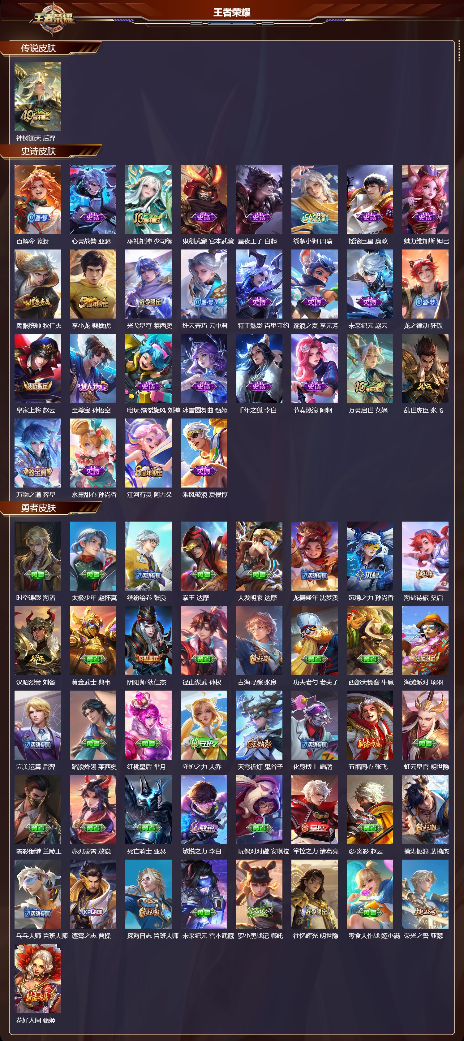 WZMK4302677王者荣耀账号详情图1 WZMK4302677王者荣耀账号详情图1