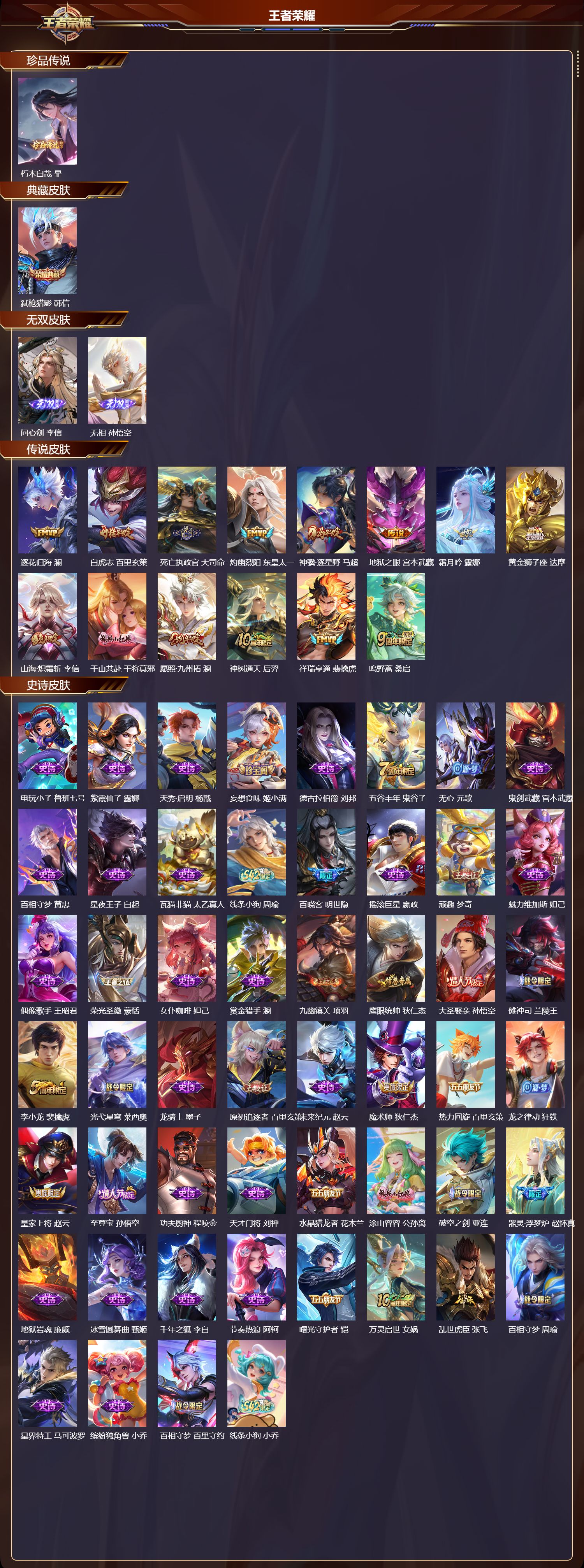 WZCMW4322105王者荣耀账号详情图5