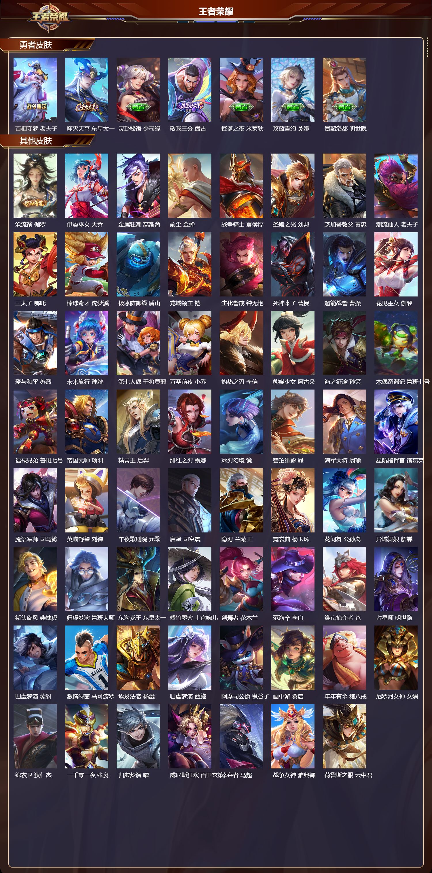 WZMK4302540王者荣耀账号详情图6 WZMK4302540王者荣耀账号详情图6