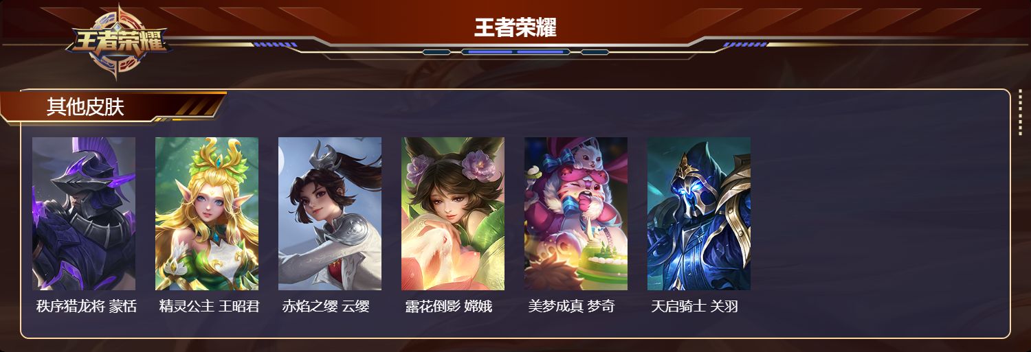 WZMK4302010王者荣耀账号详情图5