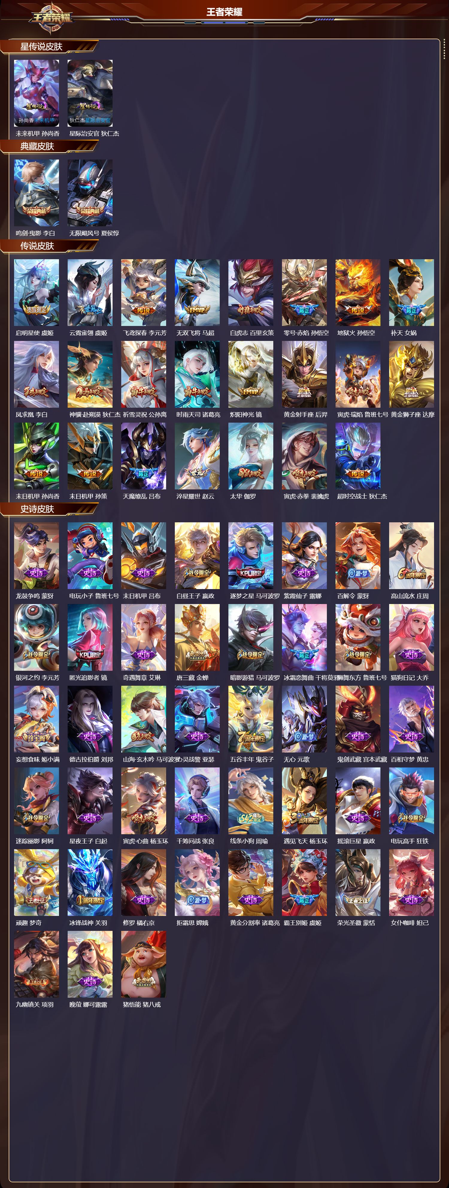 WZQM4302378王者荣耀账号详情图2