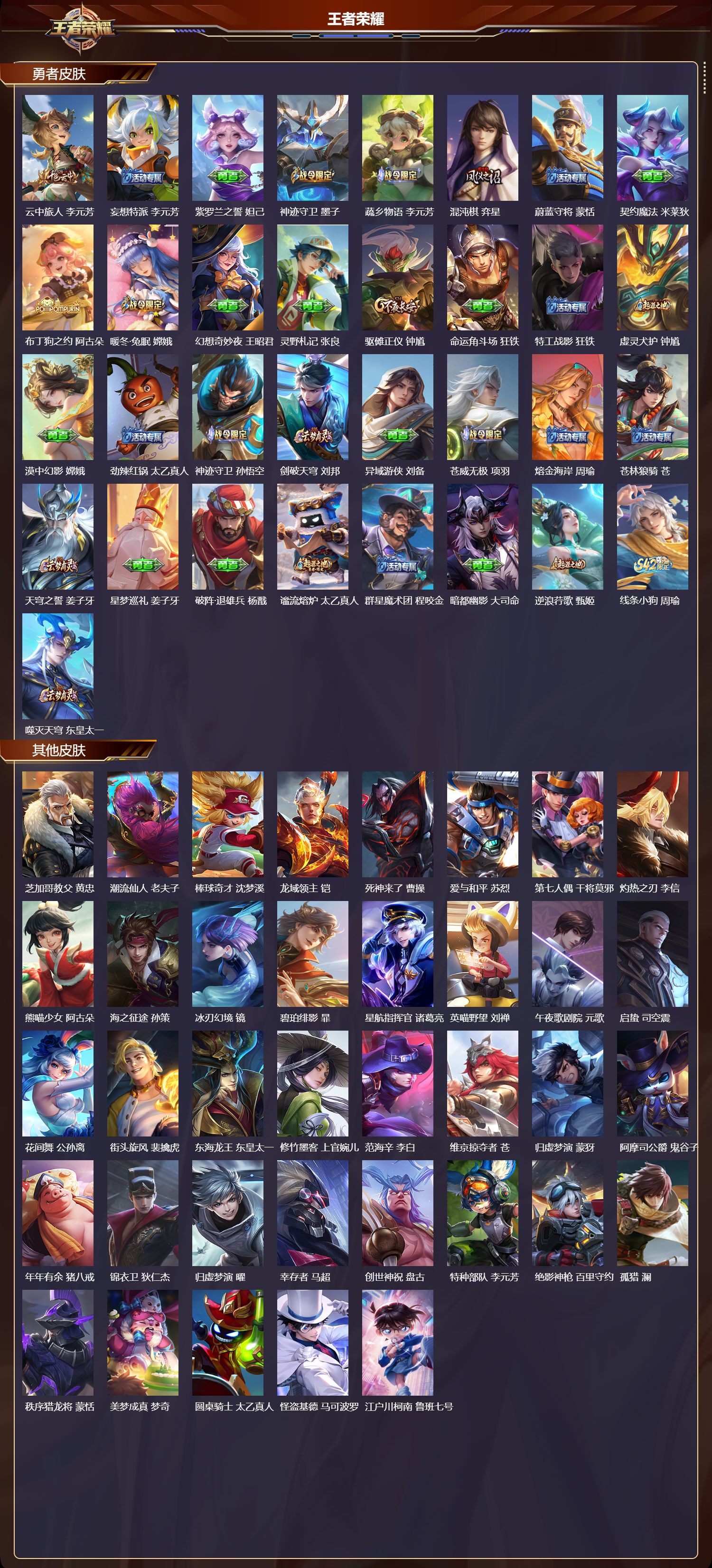 WZMK4302654王者荣耀账号详情图4