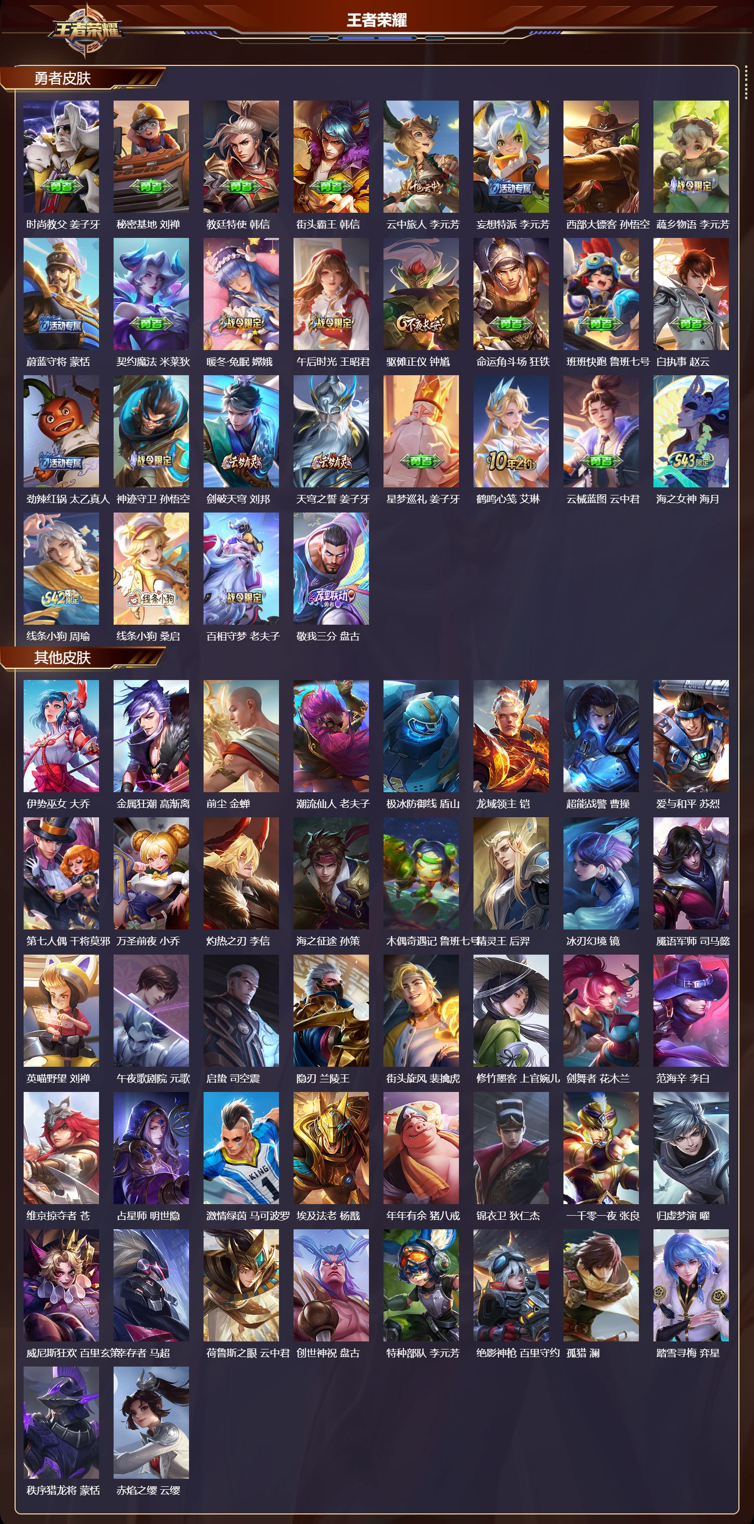 WZQM4303532王者荣耀账号详情图4