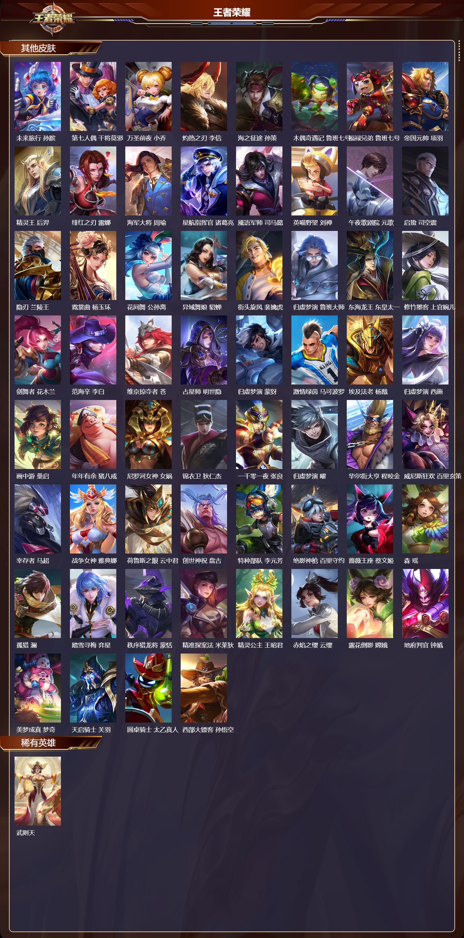 WZQM4304168王者荣耀账号详情图6