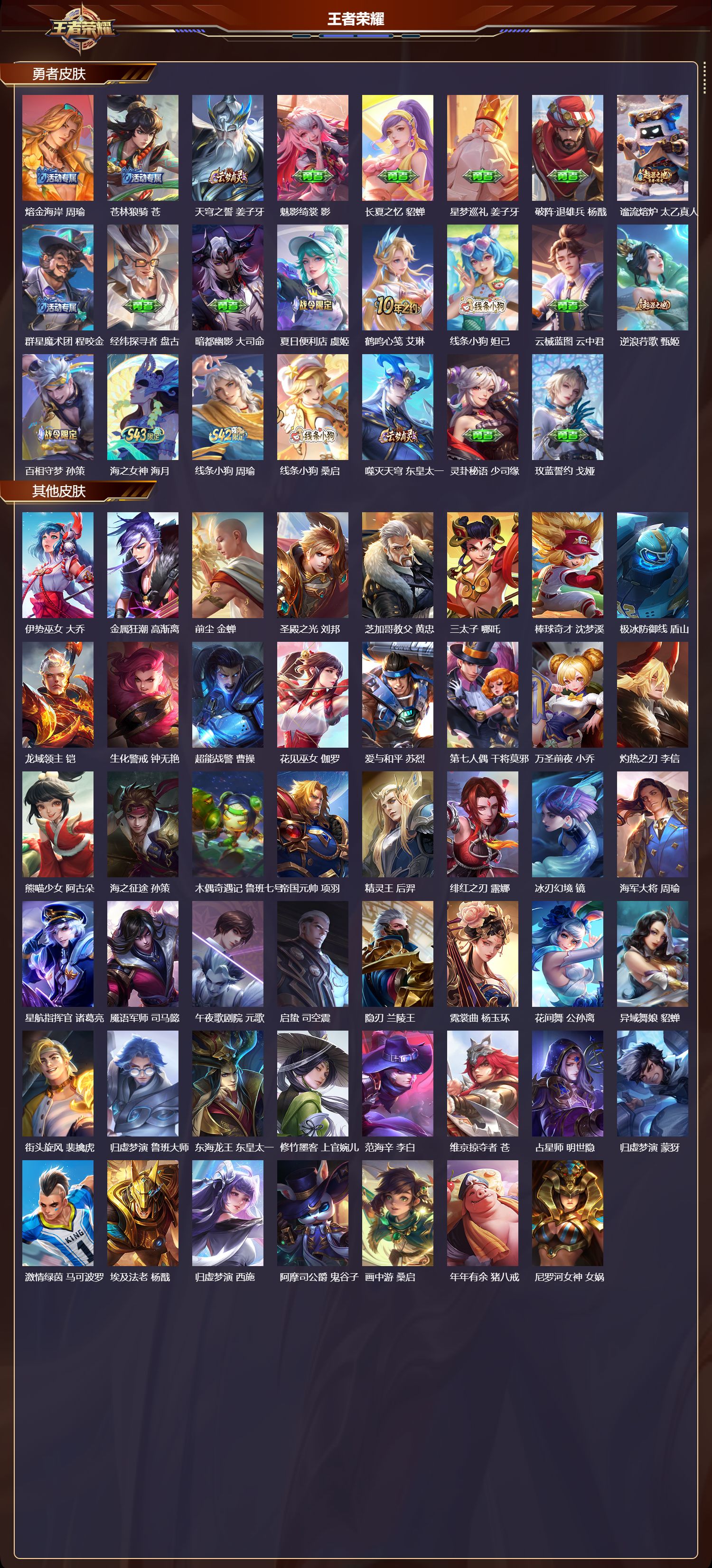 WZQM4304013王者荣耀账号详情图6