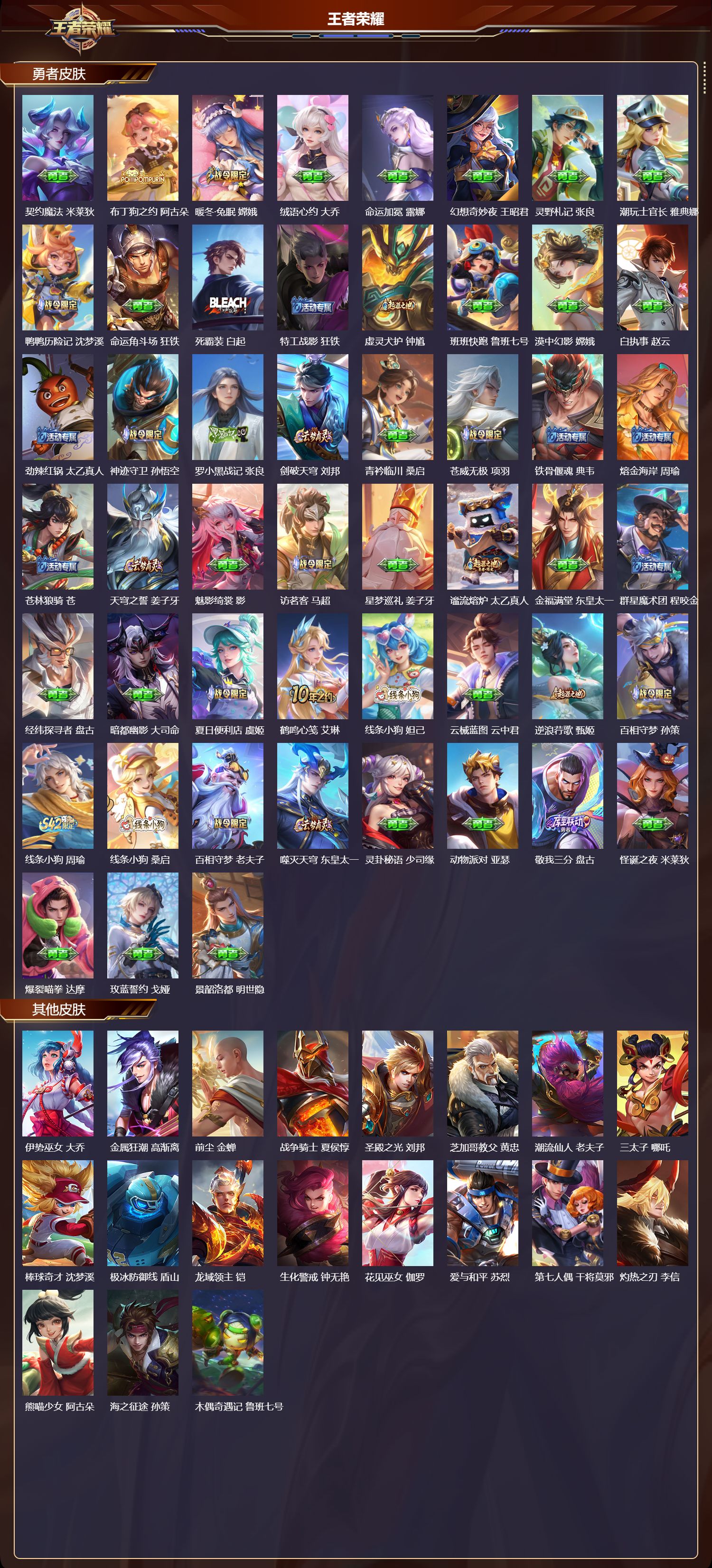 WZMK4302577王者荣耀账号详情图6