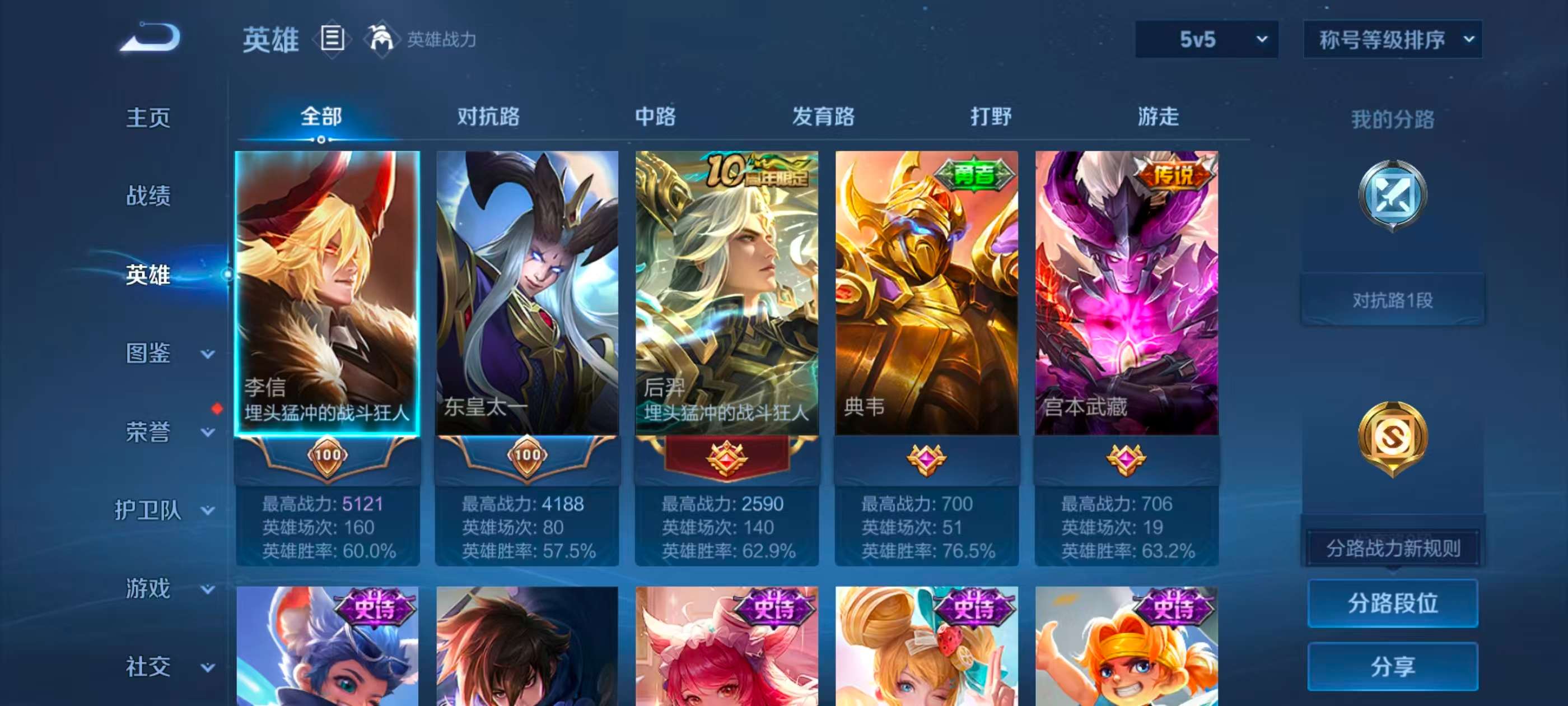 WZCMW4322183王者荣耀账号详情图2