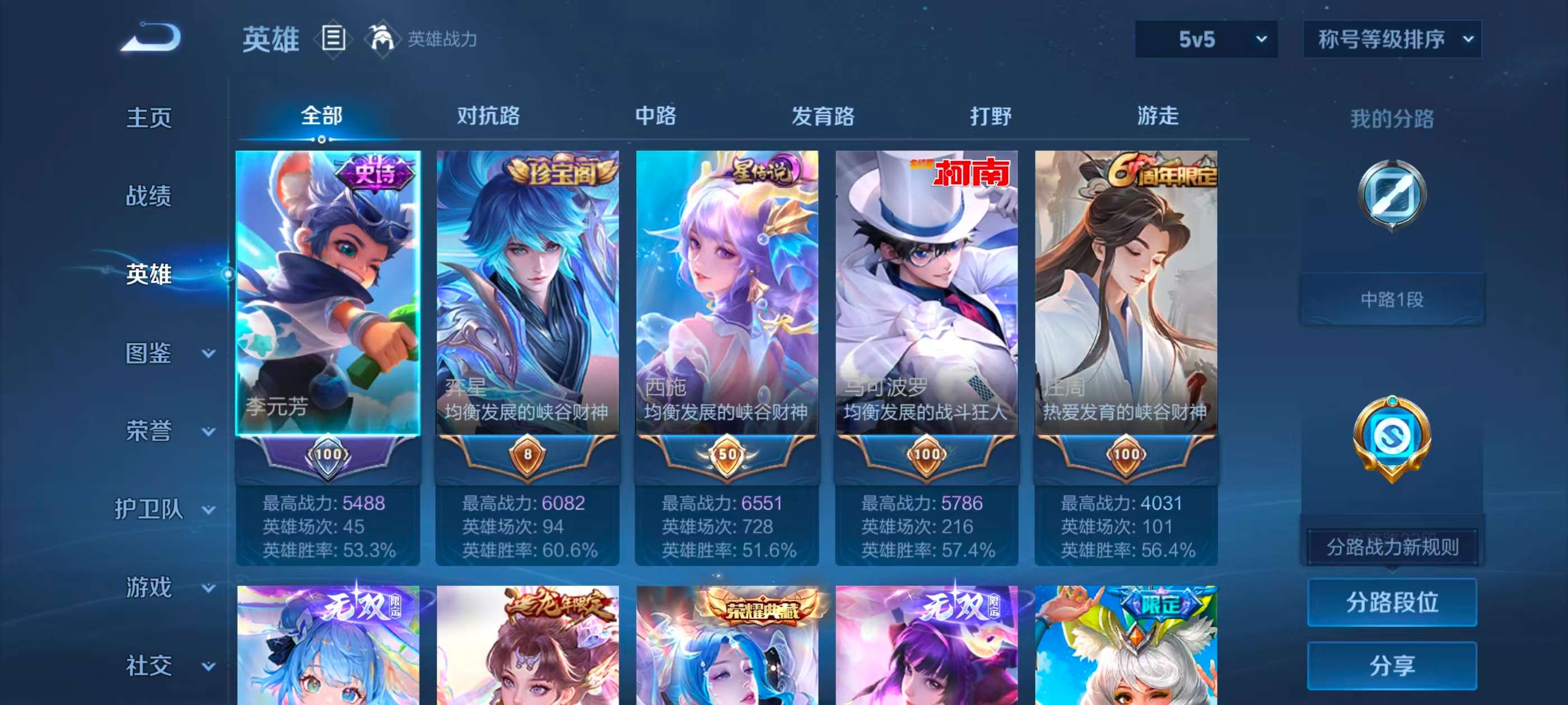 WZCMW4322205王者荣耀账号详情图2