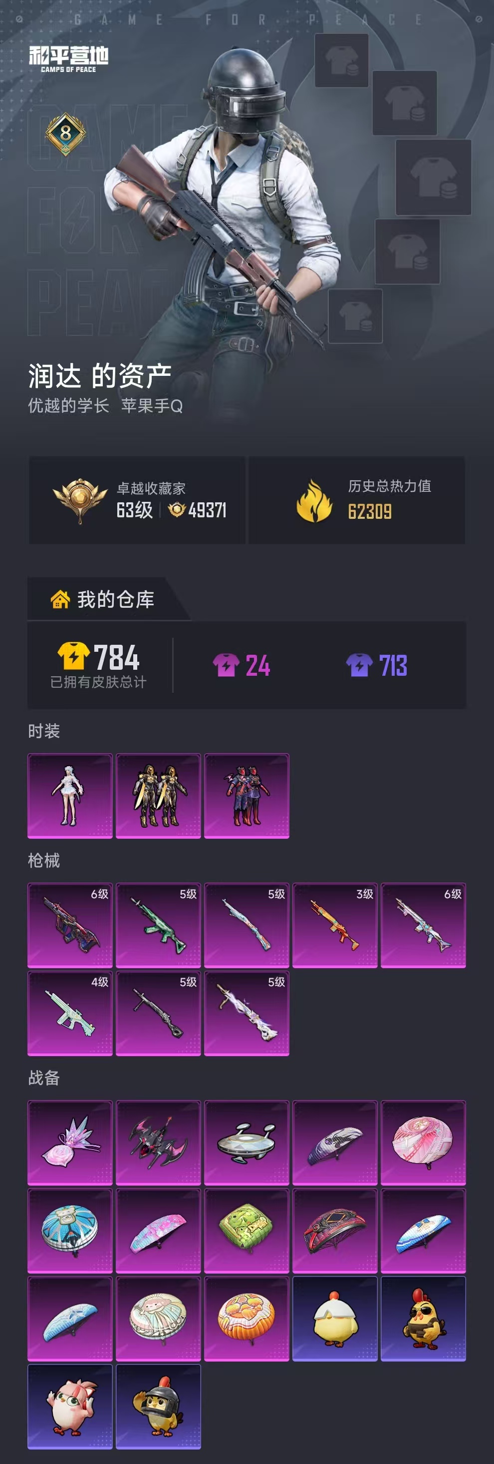 HPZM4178743和平精英账号详情图1