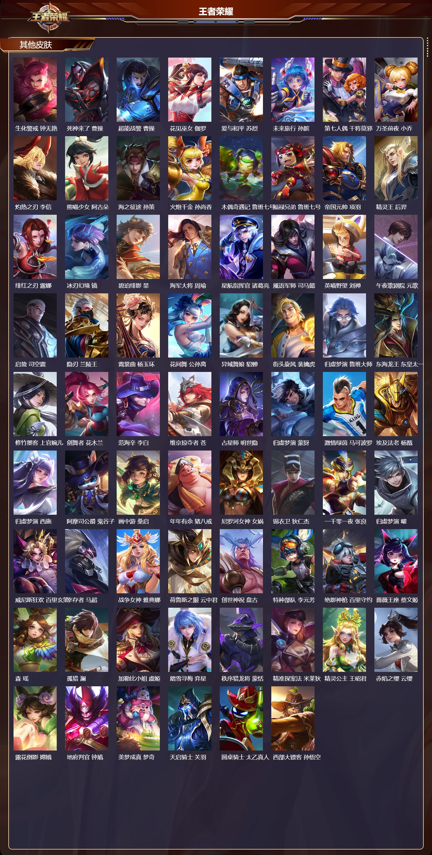 WZMK4302731王者荣耀账号详情图5