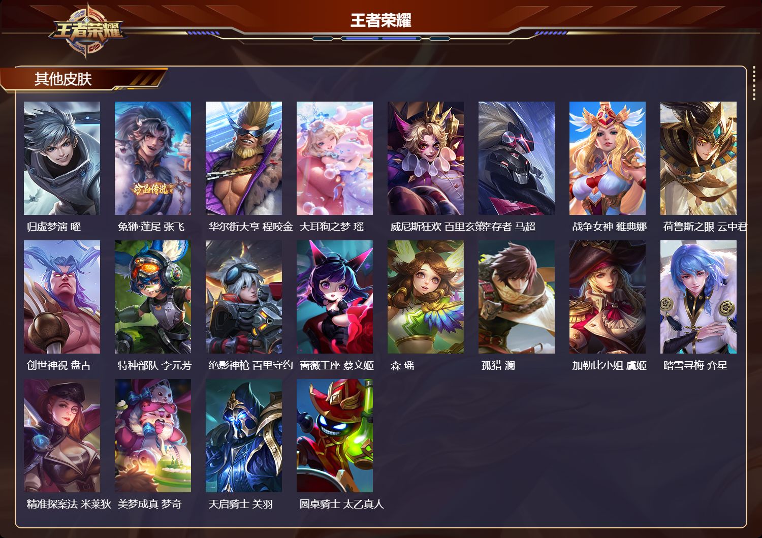 WZCMW4322235王者荣耀账号详情图9