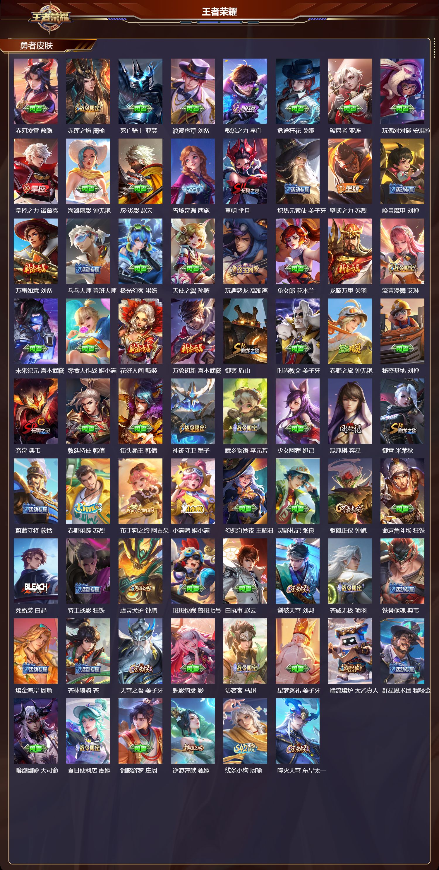 WZQM4304930王者荣耀账号详情图4