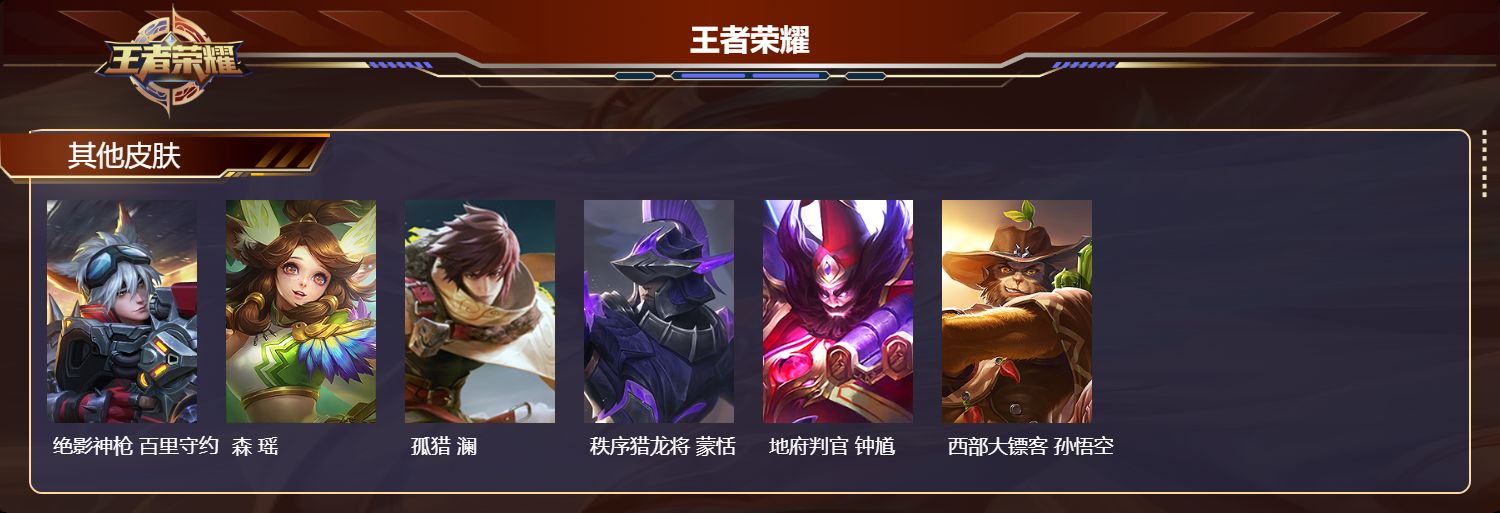 WZMK4302854王者荣耀账号详情图2