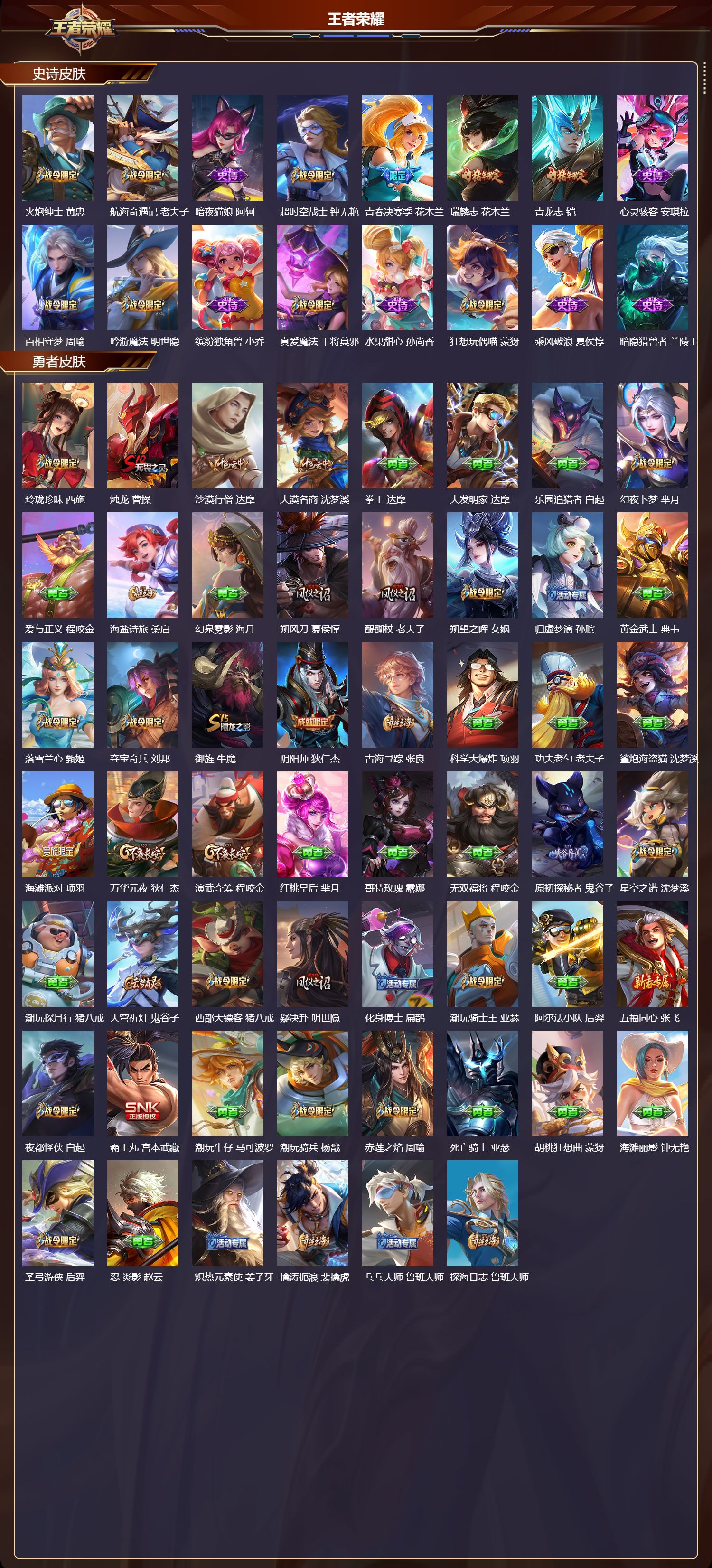 WZMK4303198王者荣耀账号详情图2