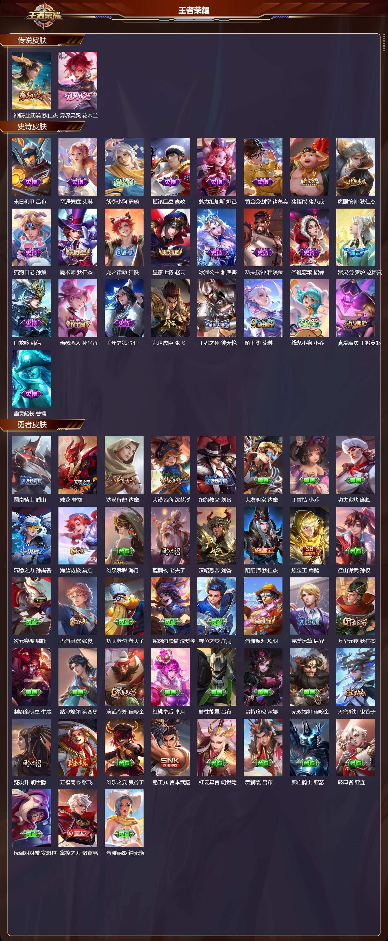 WZMK4303323王者荣耀账号详情图1