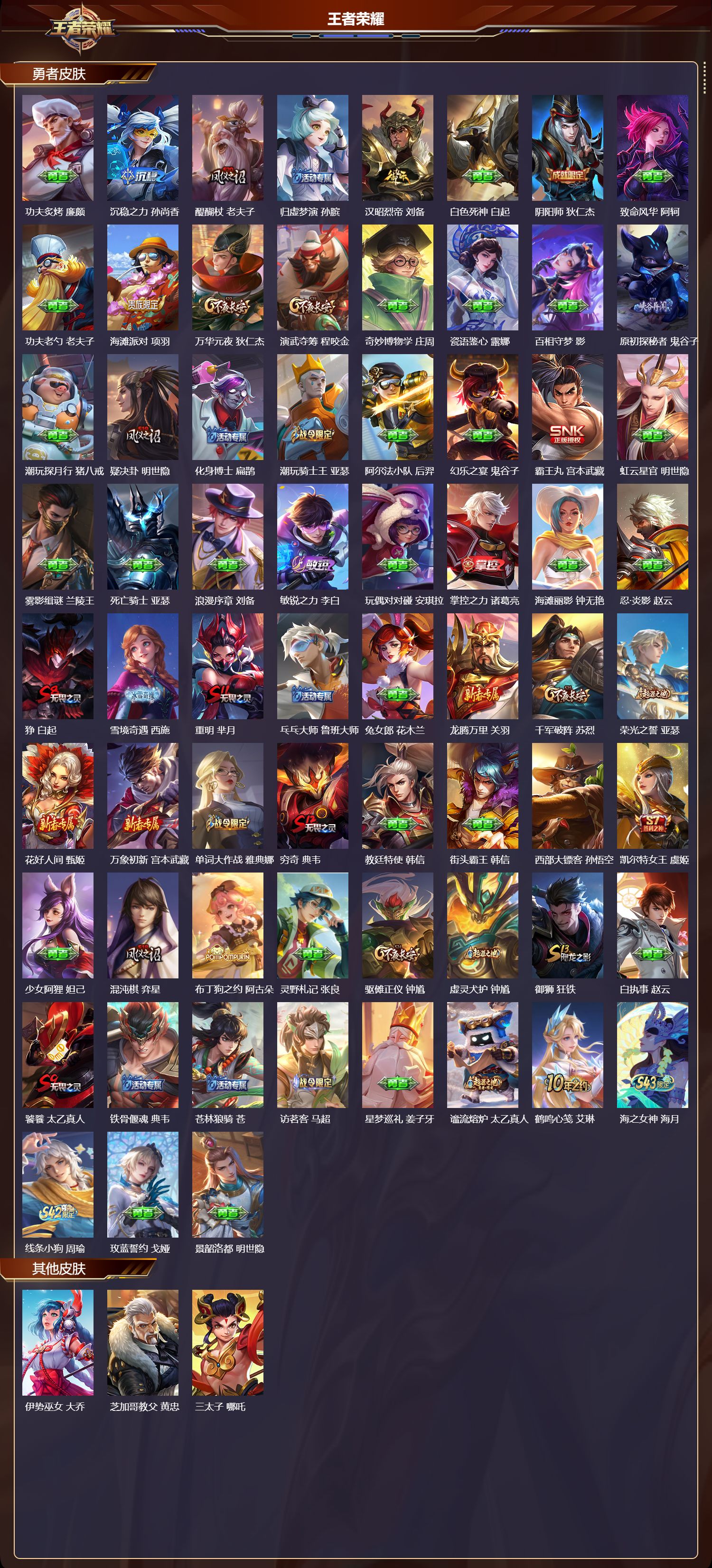 WZQM4303879王者荣耀账号详情图3