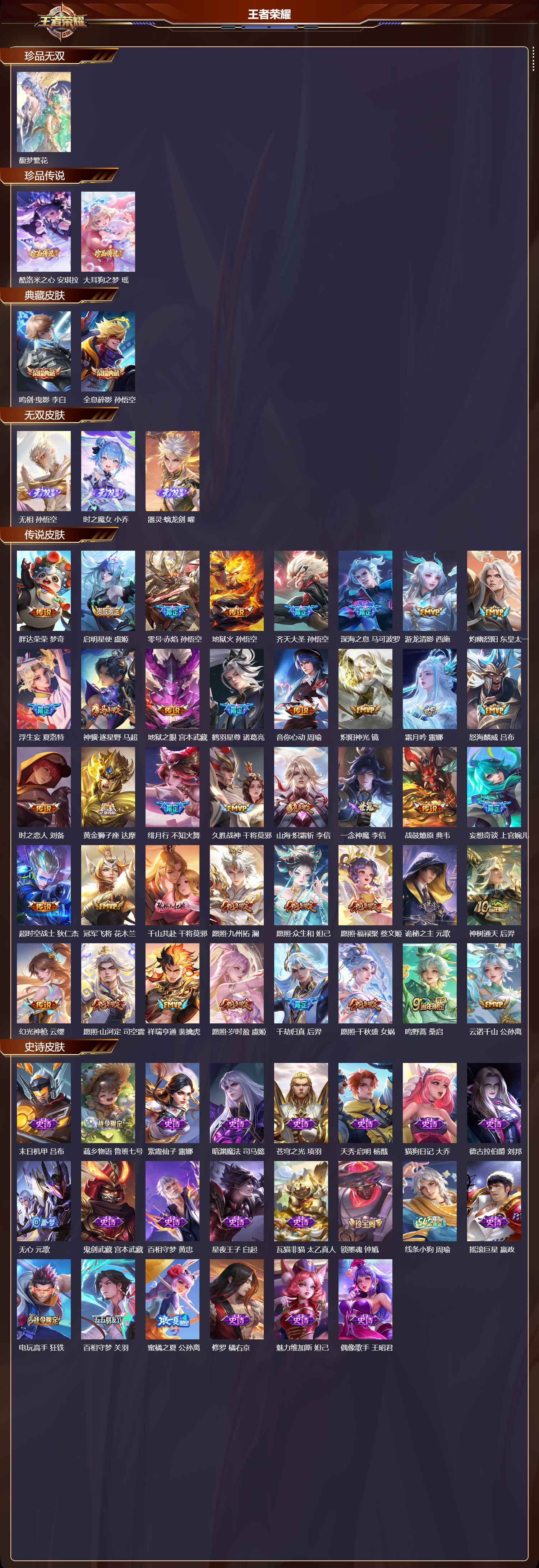 WZCMW4324644王者荣耀账号详情图5