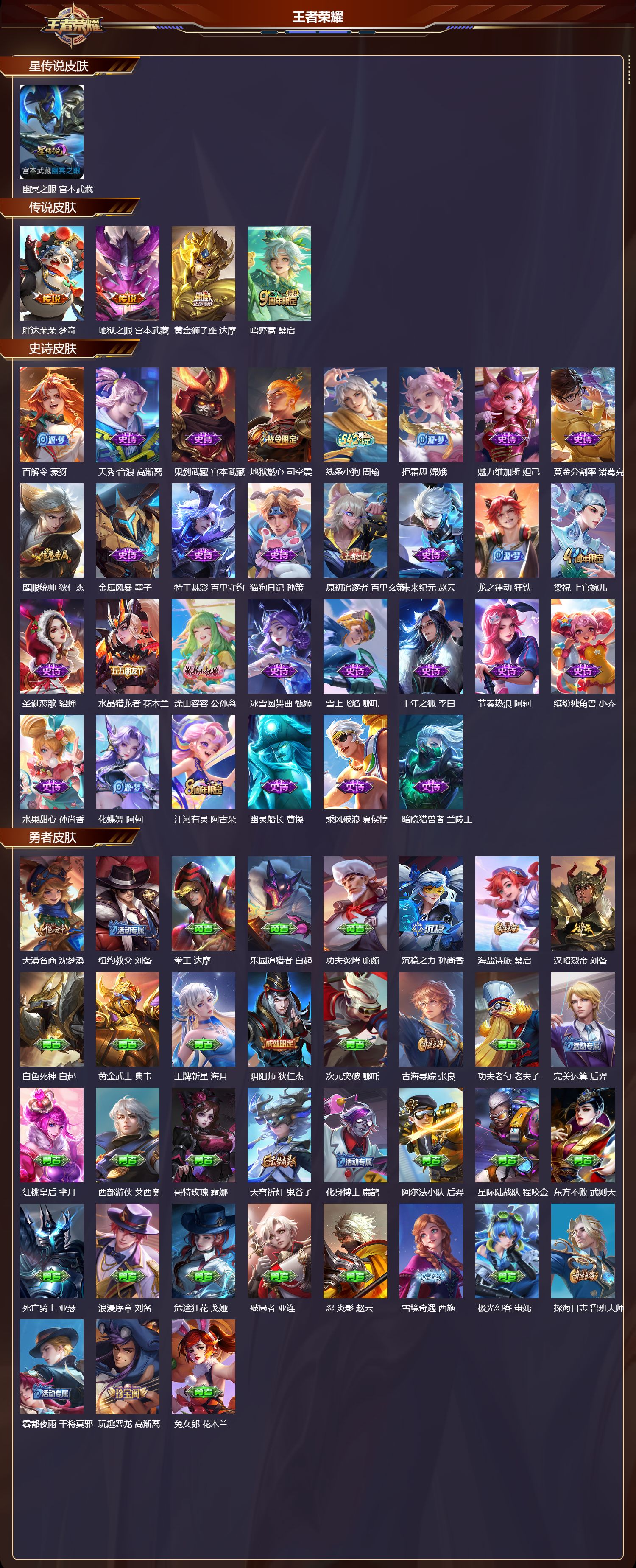 WZMK4303206王者荣耀账号详情图1 WZMK4303206王者荣耀账号详情图1