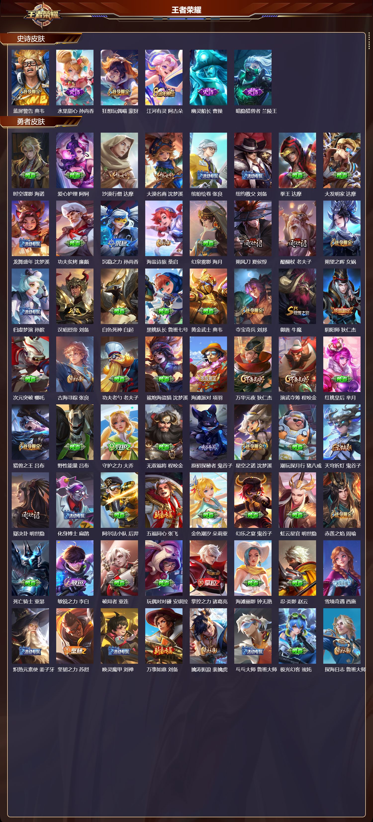 WZCMW4324617王者荣耀账号详情图6