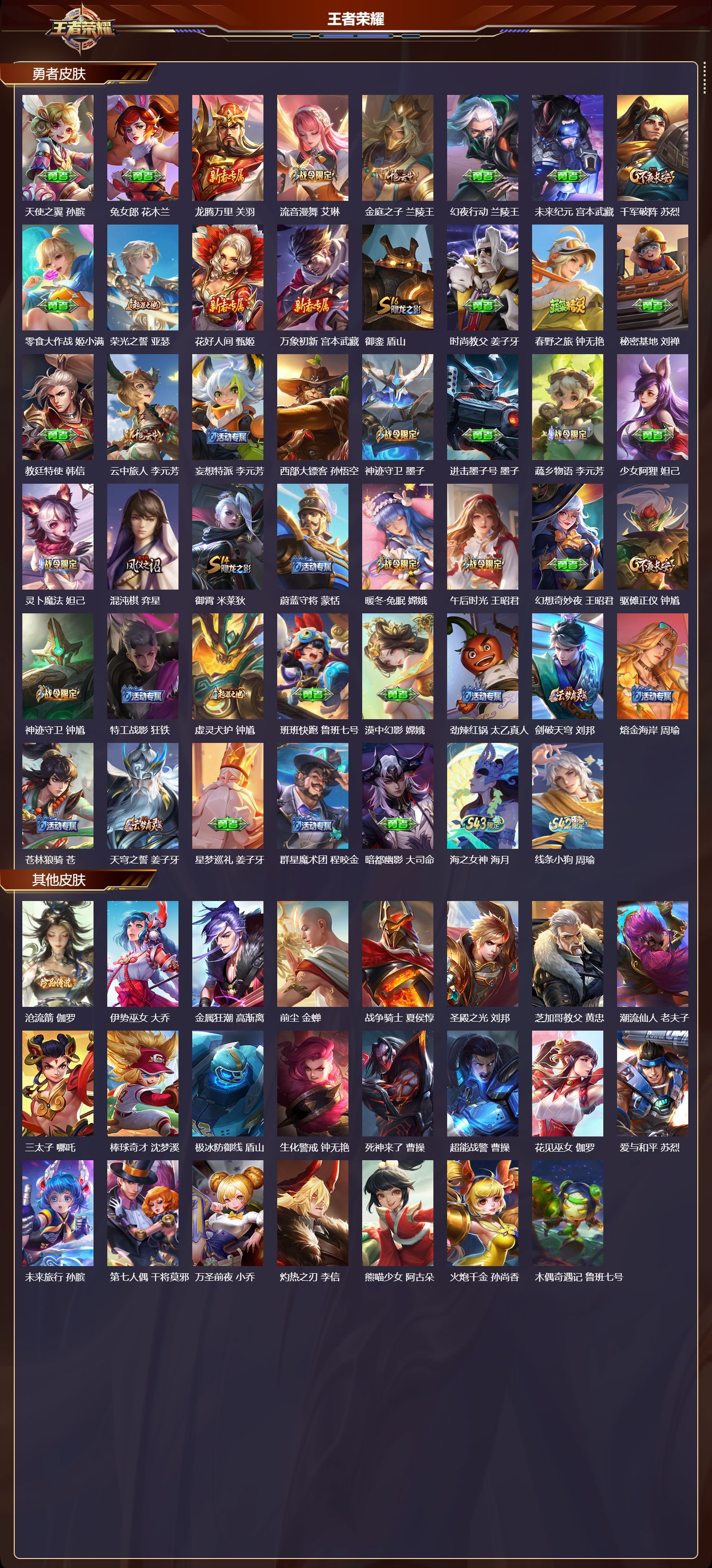 WZMK4303117王者荣耀账号详情图5