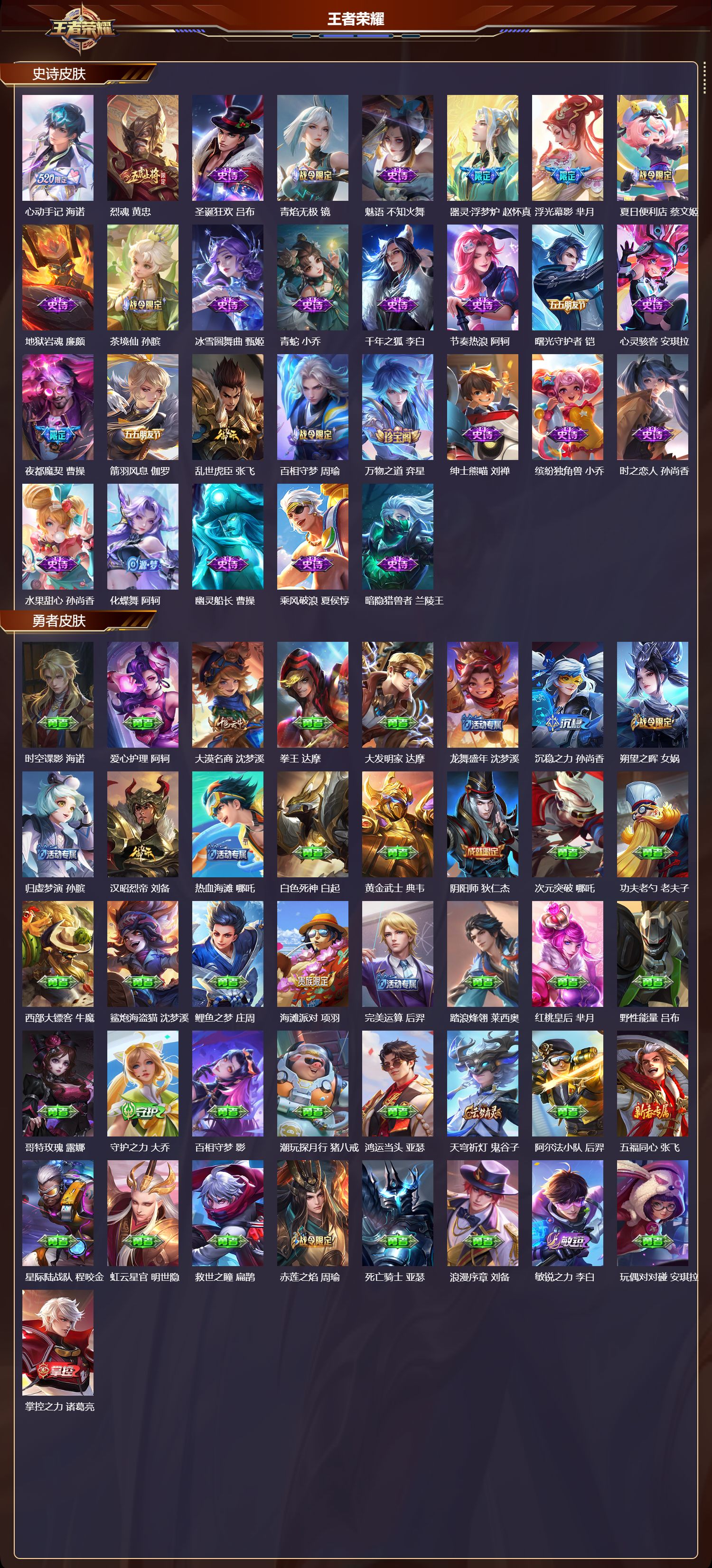 WZQM4303864王者荣耀账号详情图3