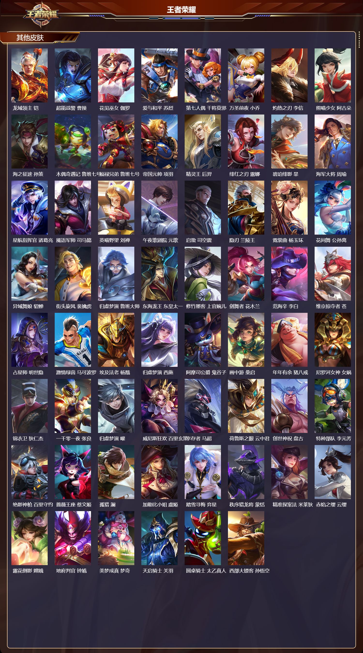 WZMK4303222王者荣耀账号详情图5