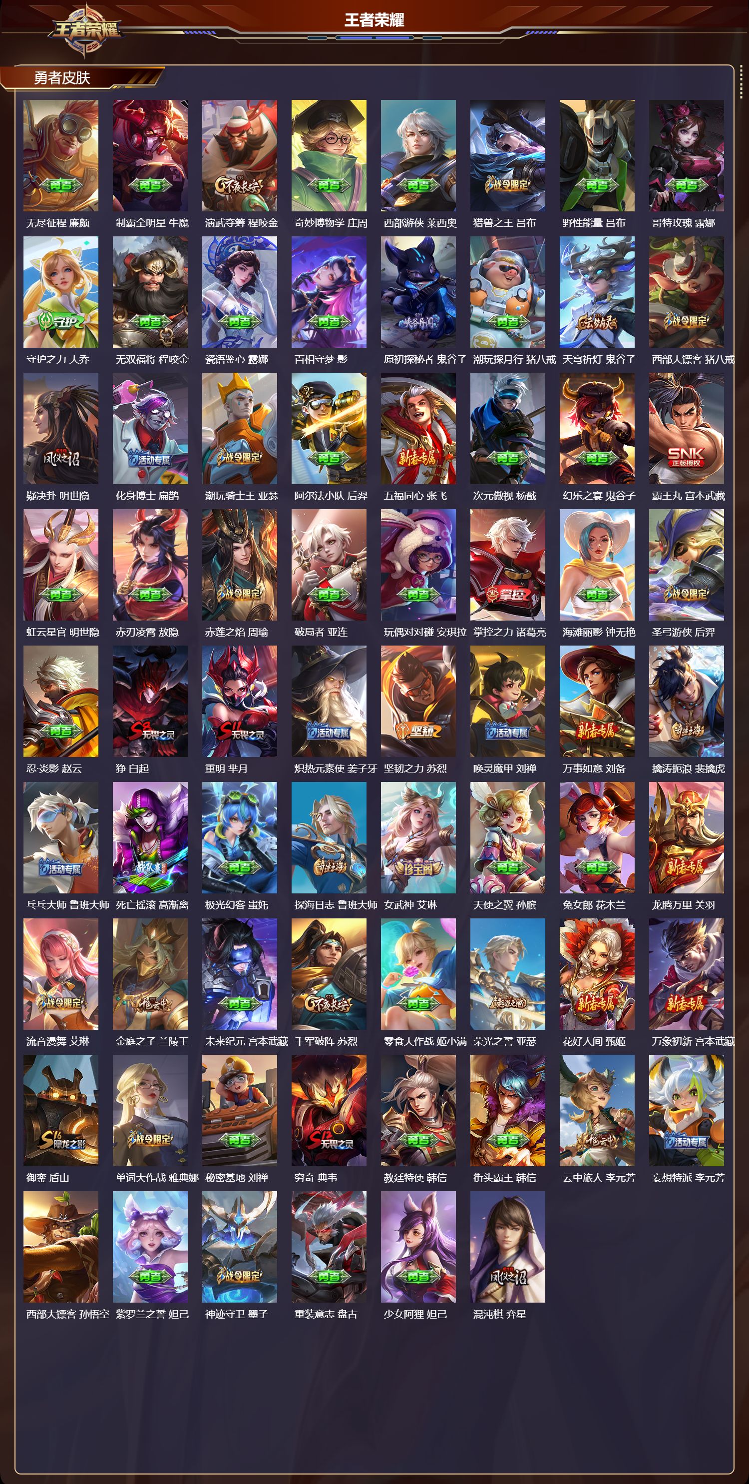 WZQM4303713王者荣耀账号详情图4